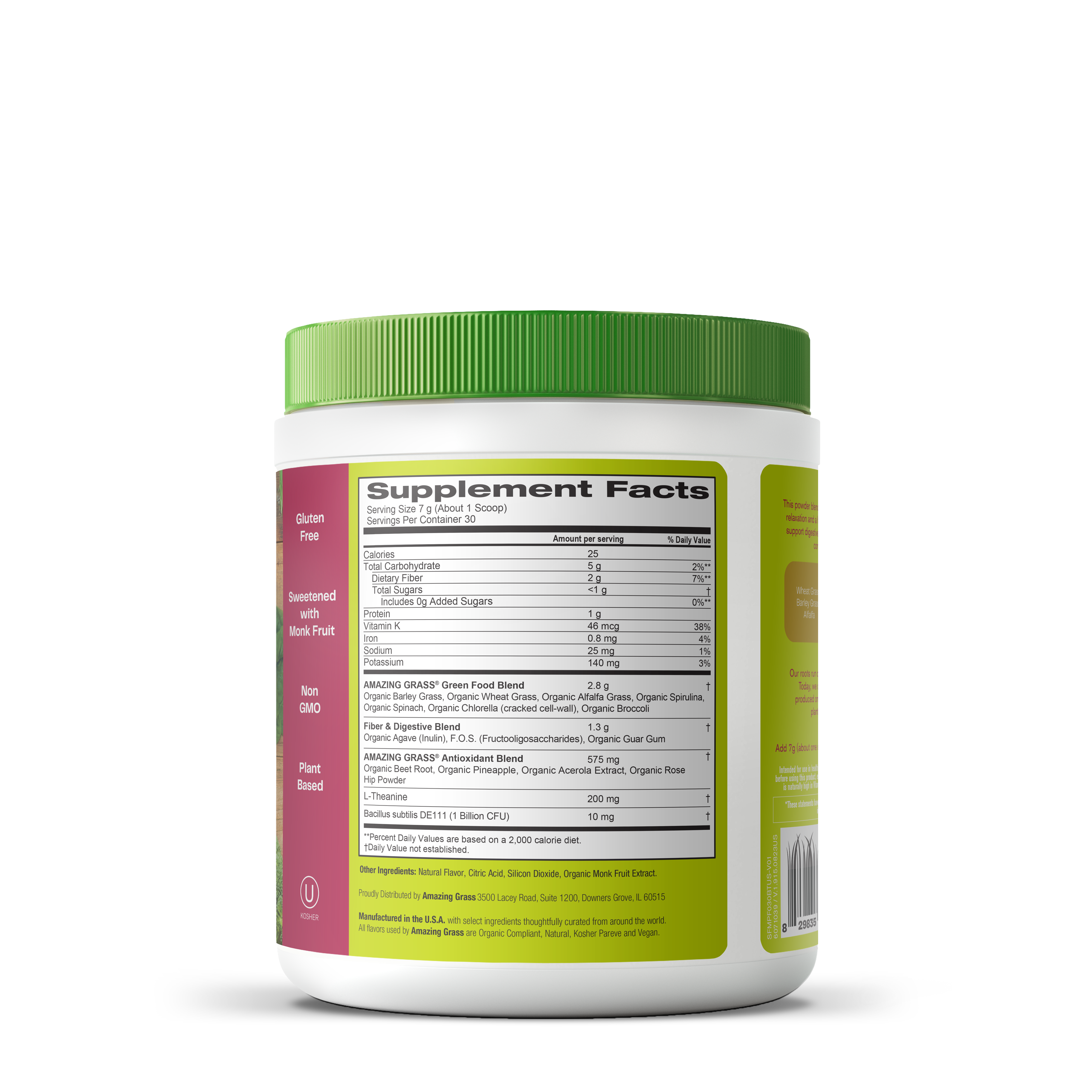 Greens Blend Mood - Passionfruit Citrus - 7.4 oz. (30 Servings)  | GNC