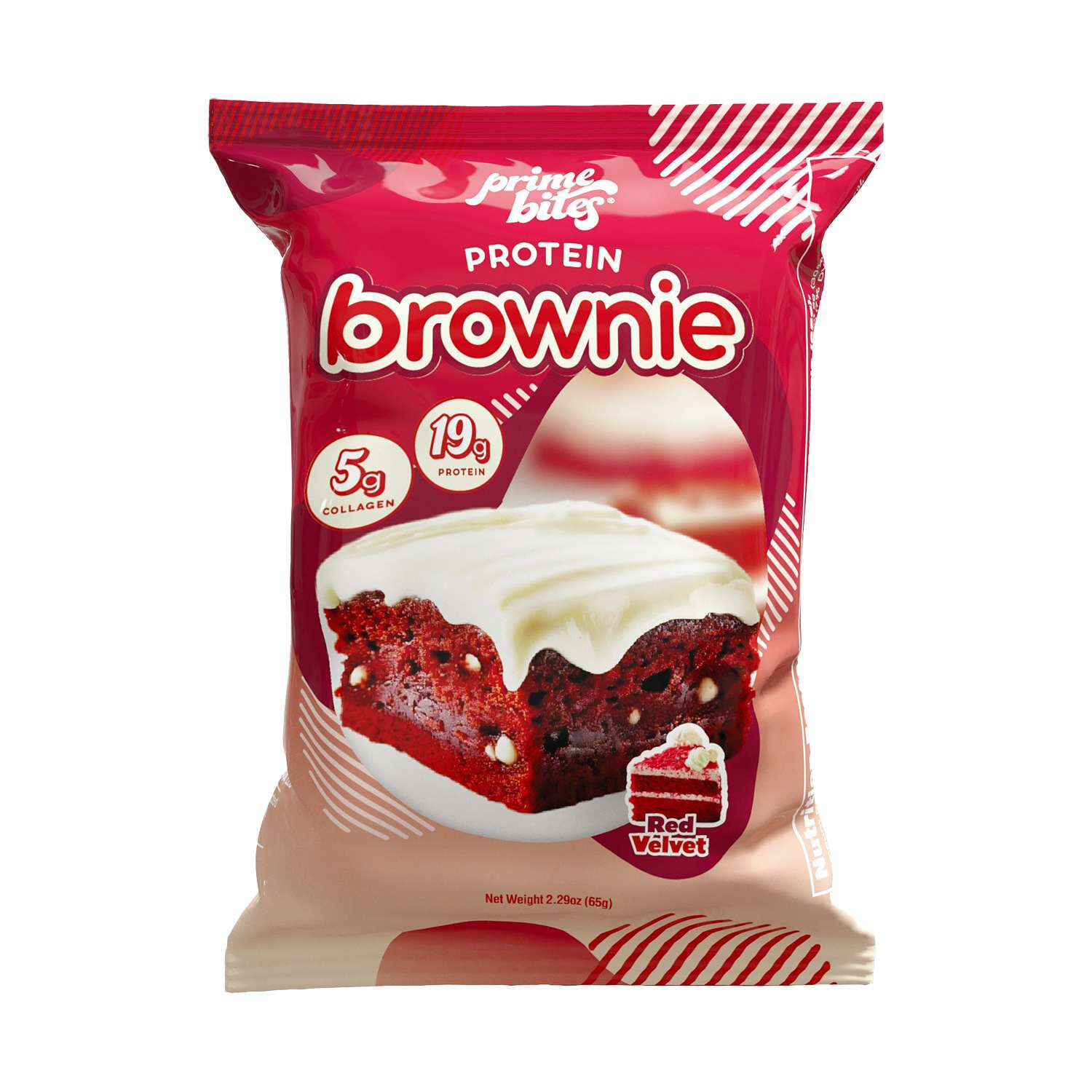 Protein Brownie - Red Velvet (12 Brownies)