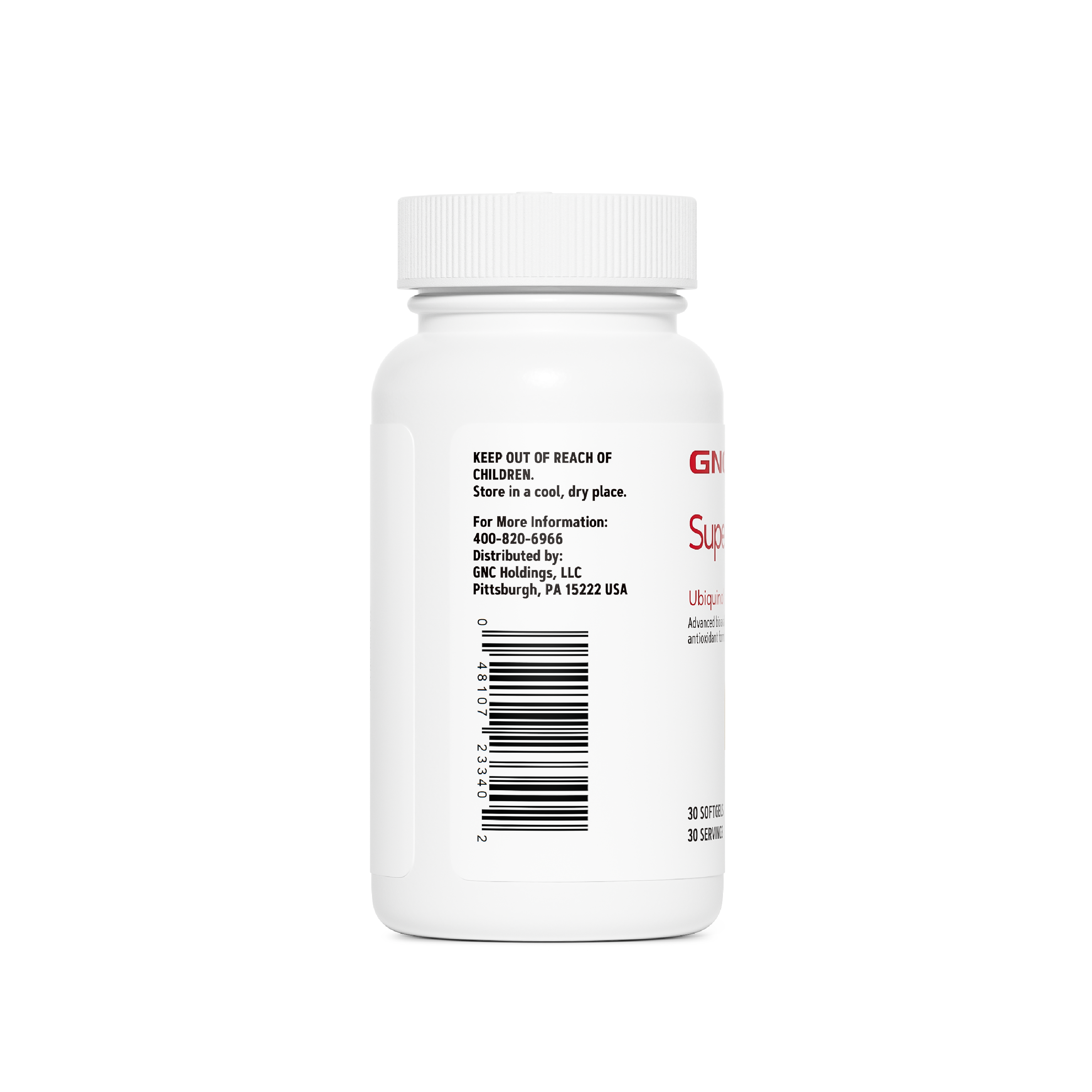 Ubiquinol 200mg - 30 Softgels (30 Servings)  | GNC