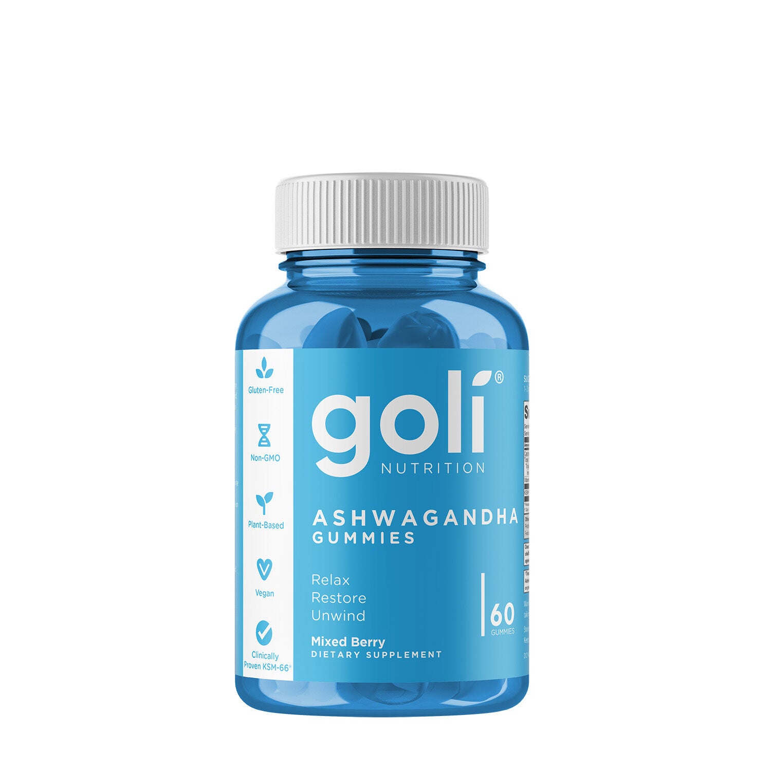 Goli Ashwagandha Gummies 60 Gummies Gnc