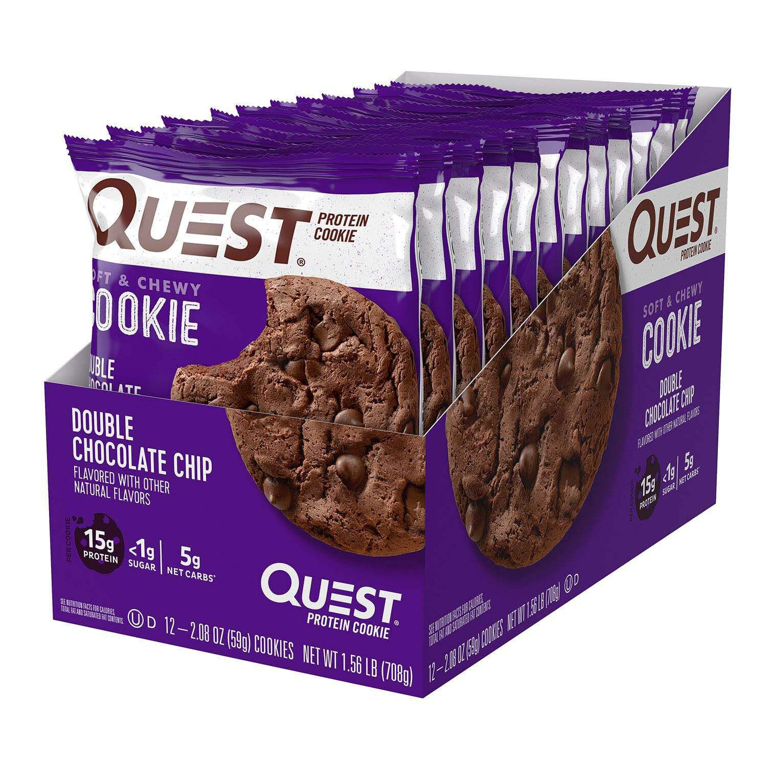 Quest® Protein Cookie Double Chocolate Chip Double Chocolate Chip GNC