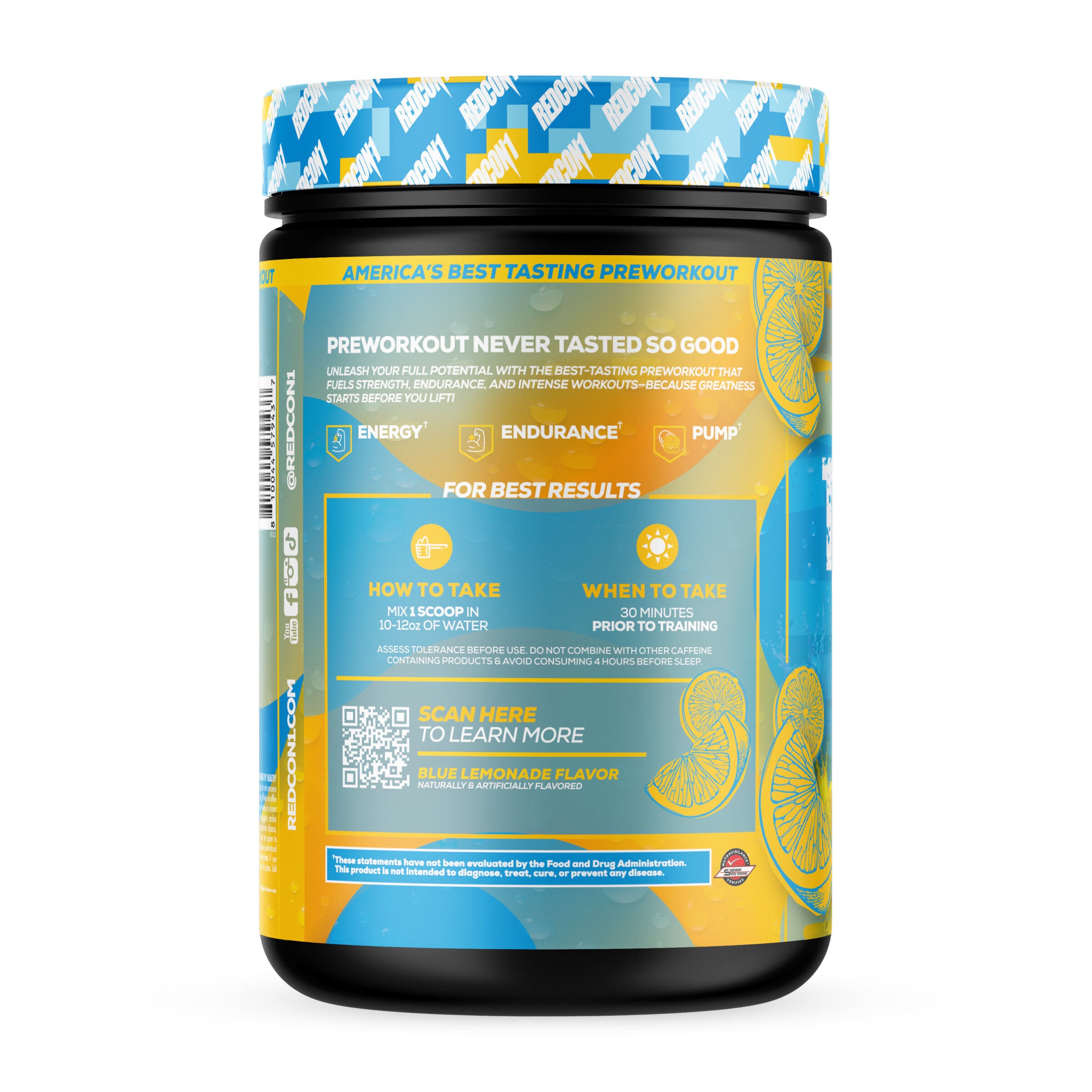 Total War Reloaded Pre-Workout - Icy Blue Lemonade (30 Servings)
