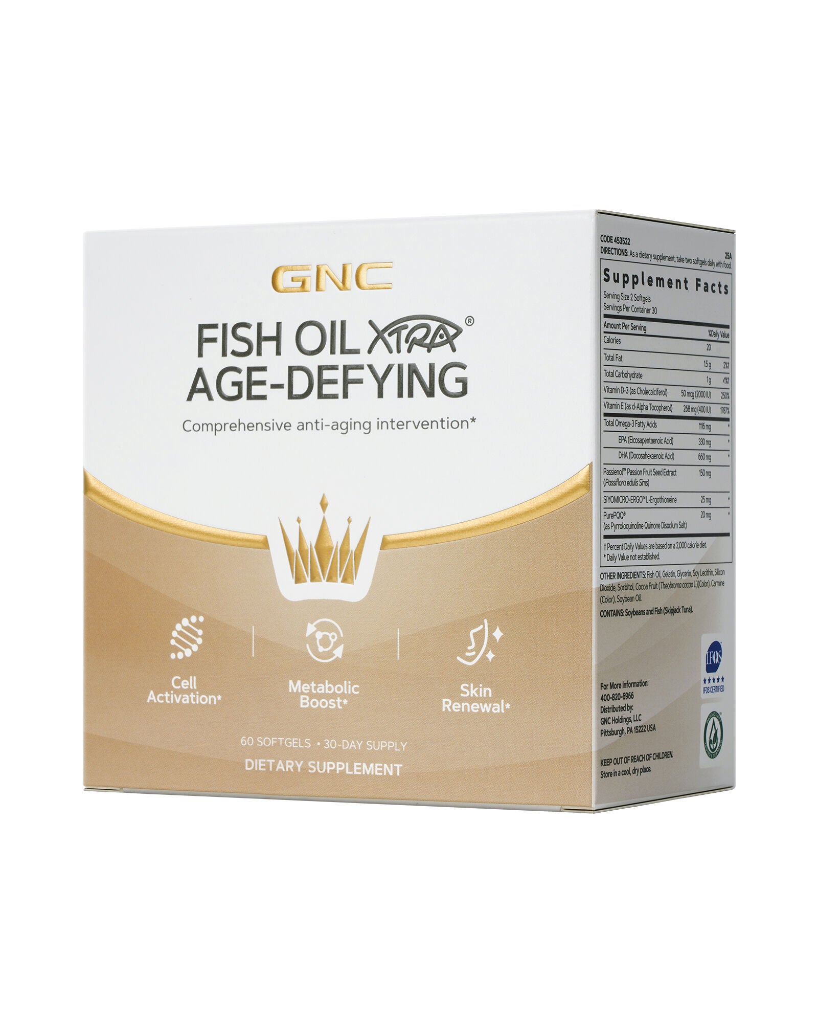 GNC Fish Oil XTRA&reg; Age-Defying  | GNC