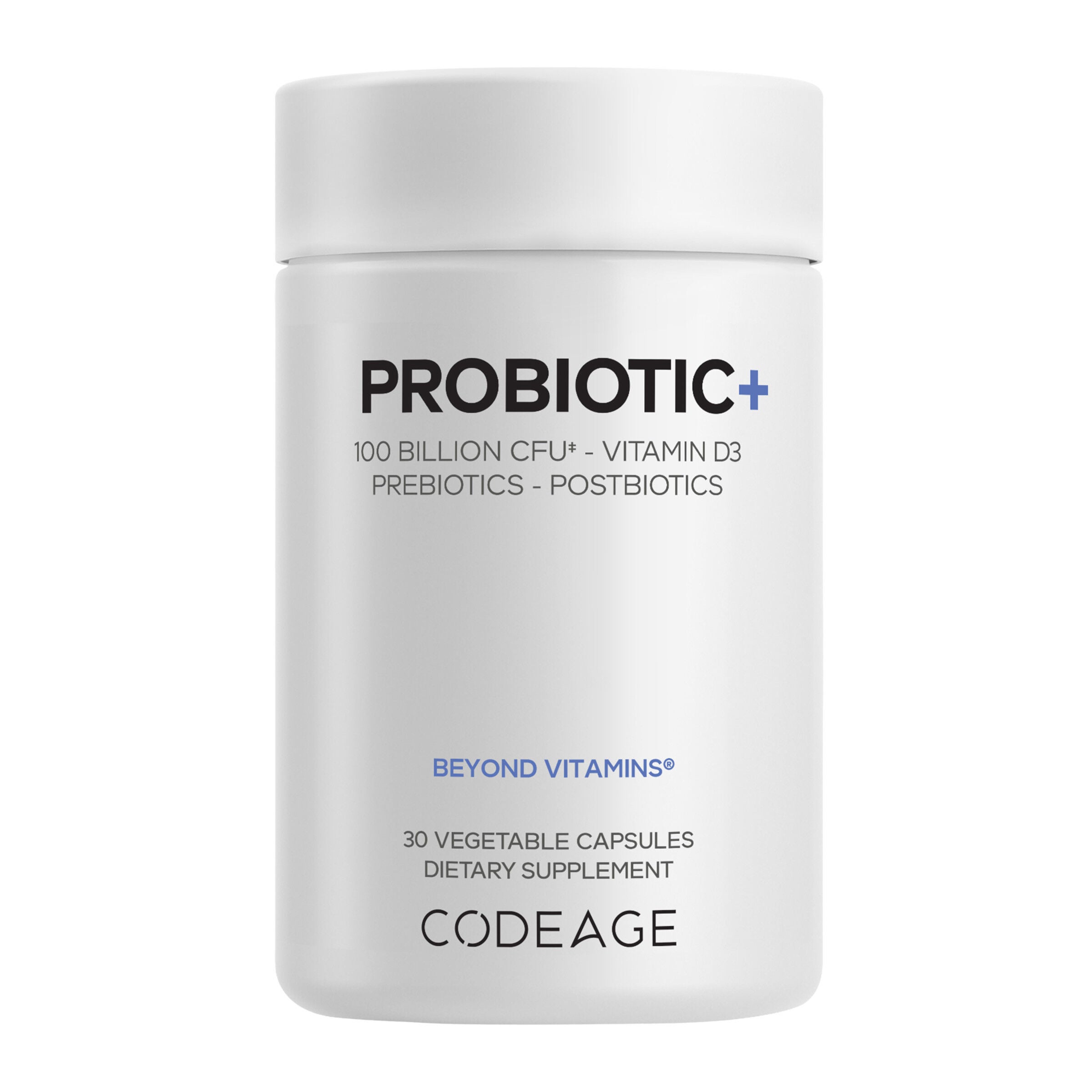 Probiotic+ 100 Billion CFU - 30 Vegetable Capsules (30 Servings)  | GNC