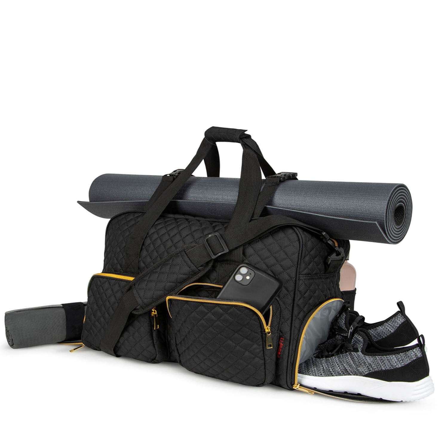 PoshnFit GRAB IT and Go Fitness Travel Duffel Bag Alt