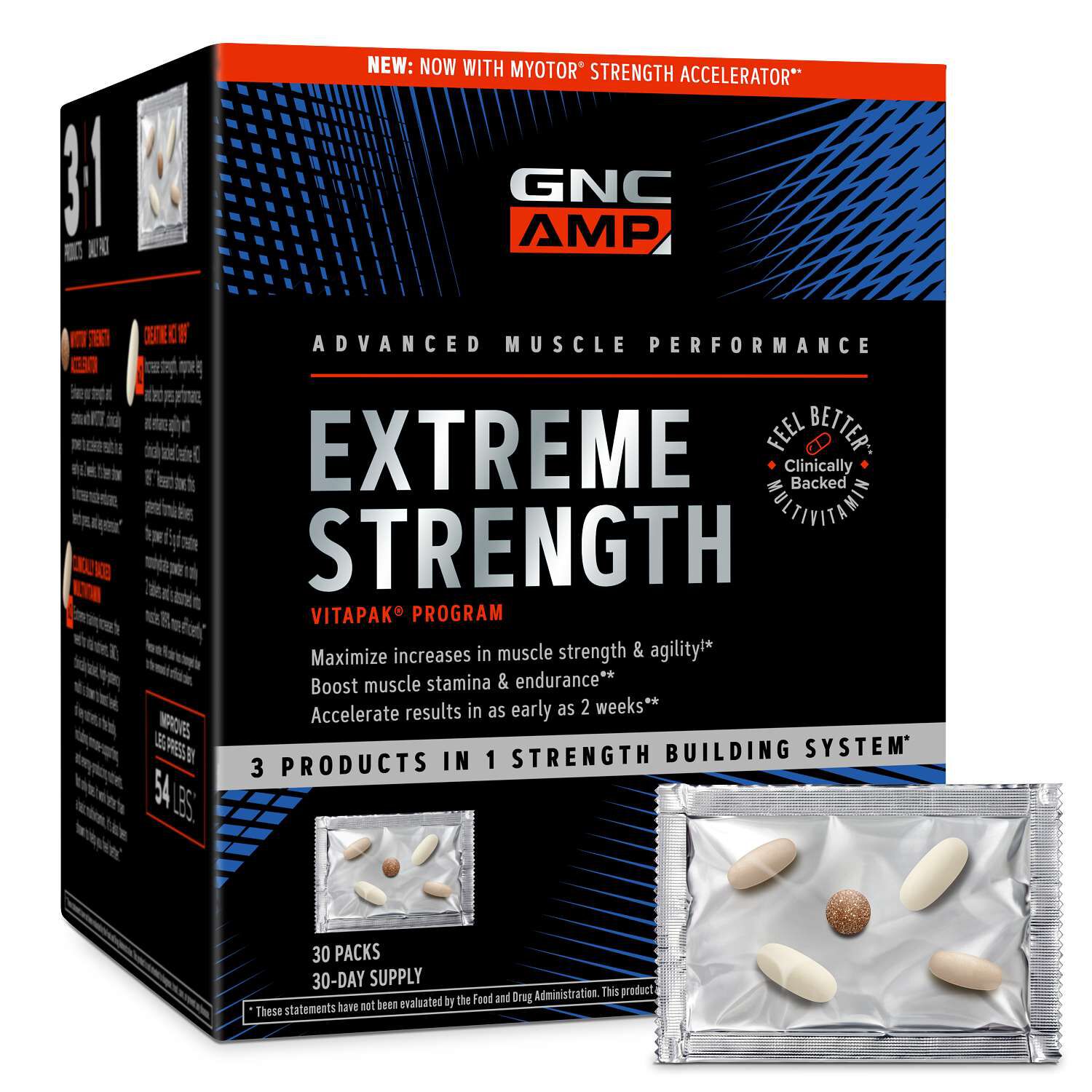 Extreme Strength Vitapak&reg; Program (1 Month Supply)  | GNC
