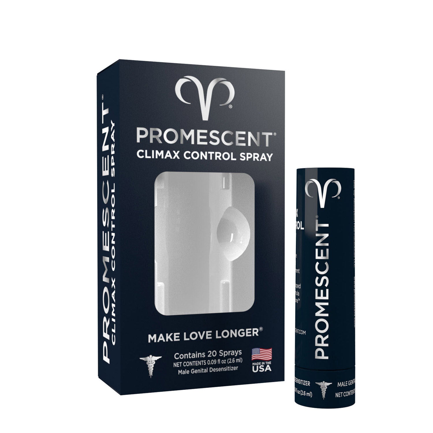 Promescent Climax Control Spray: 20 Sprays | Gnc