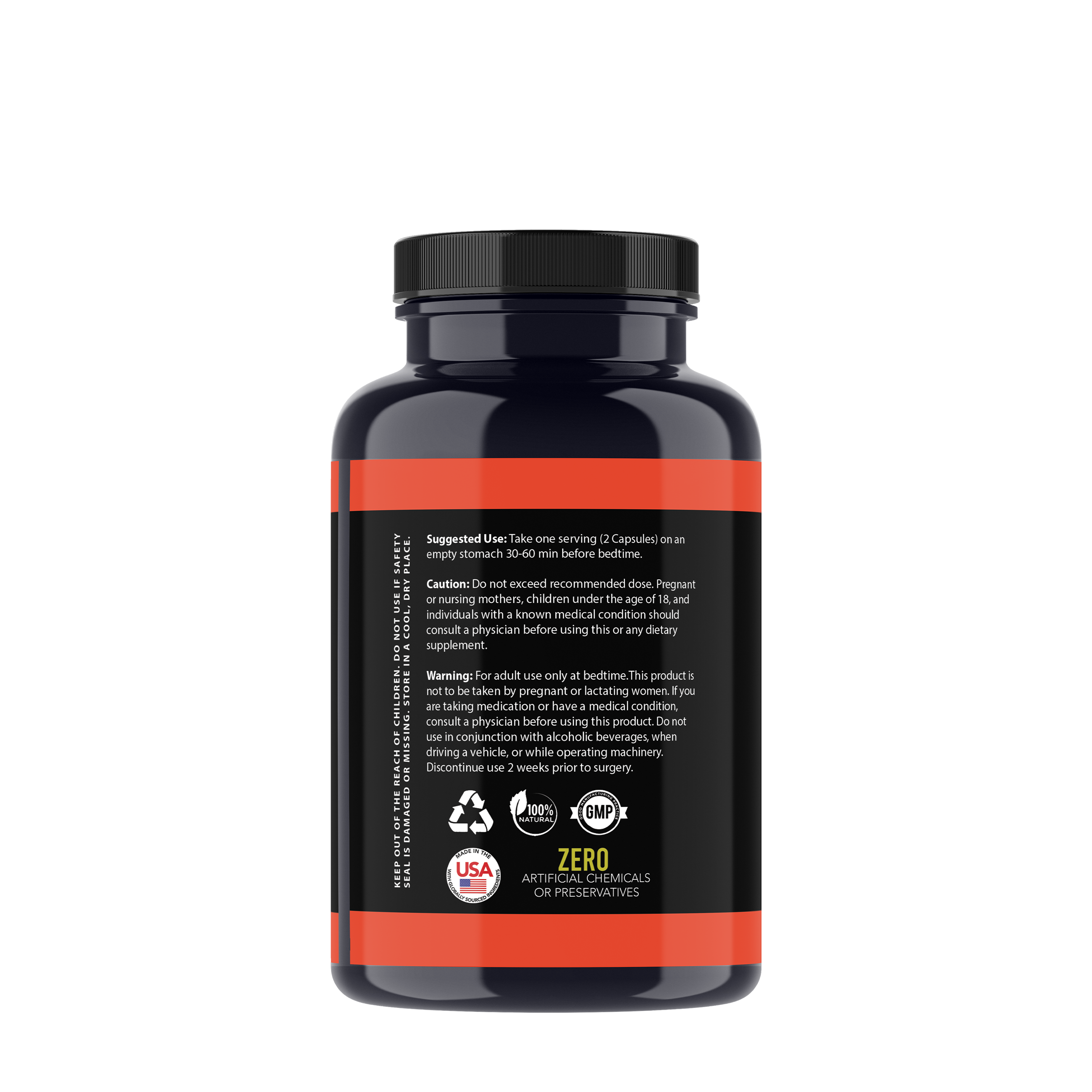 Angry Supplements™ - Turmeric & Ginger - 60 Capsules (30 Servings