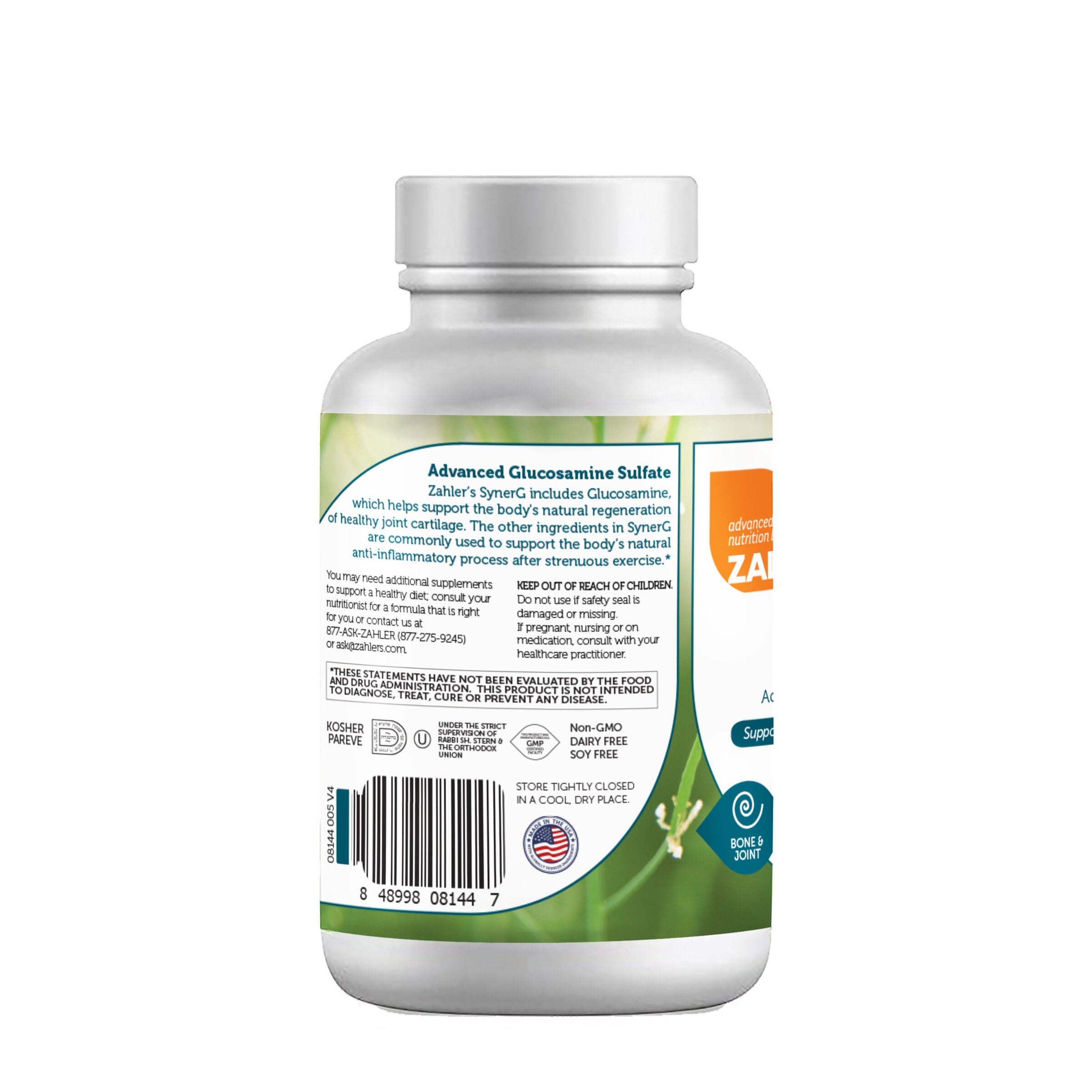 SynerG&trade; Advanced Glucosamine Sulfate - 120 Capsules (30 Servings)  | GNC