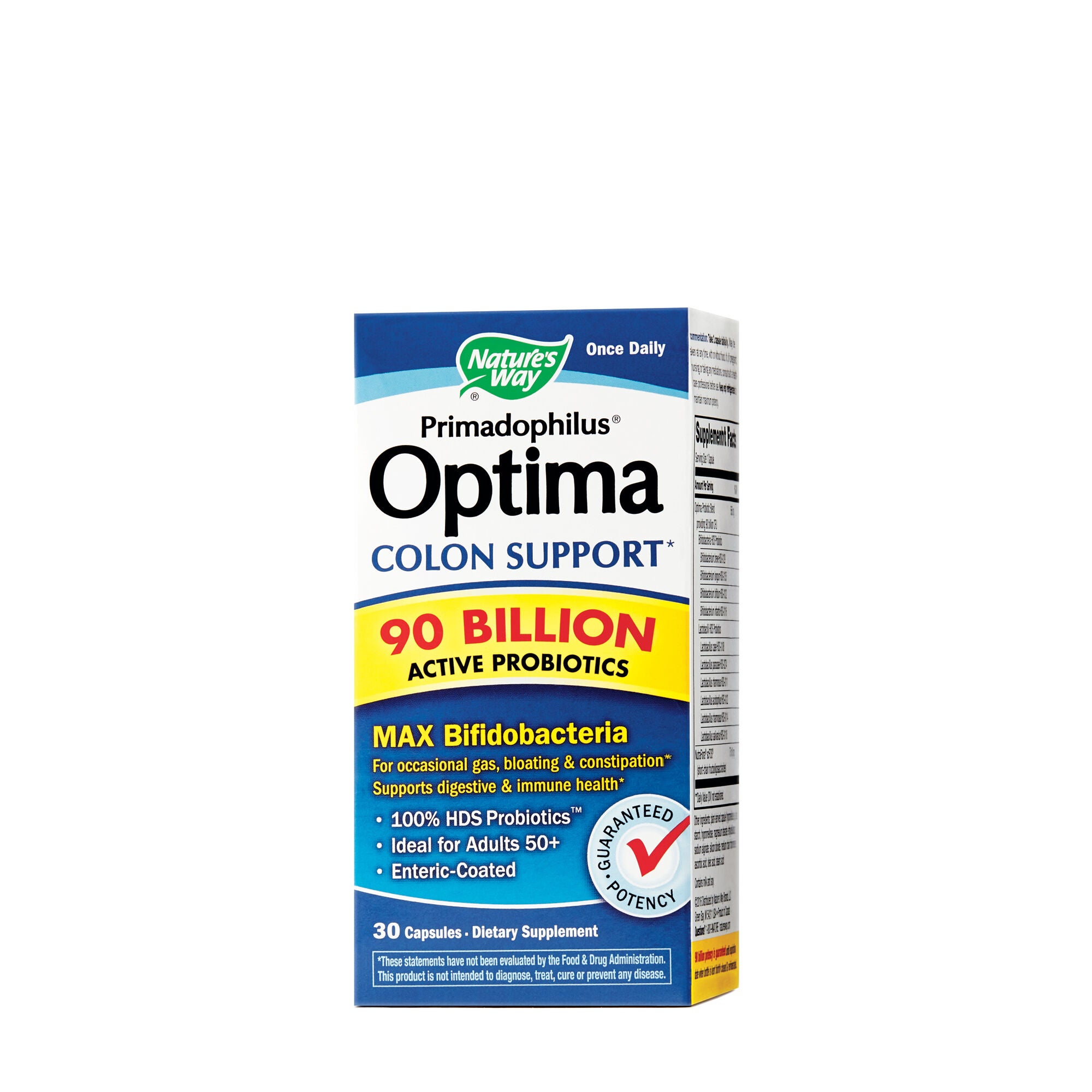 Nature S Way Primadophilus Optima Colon Support Gnc