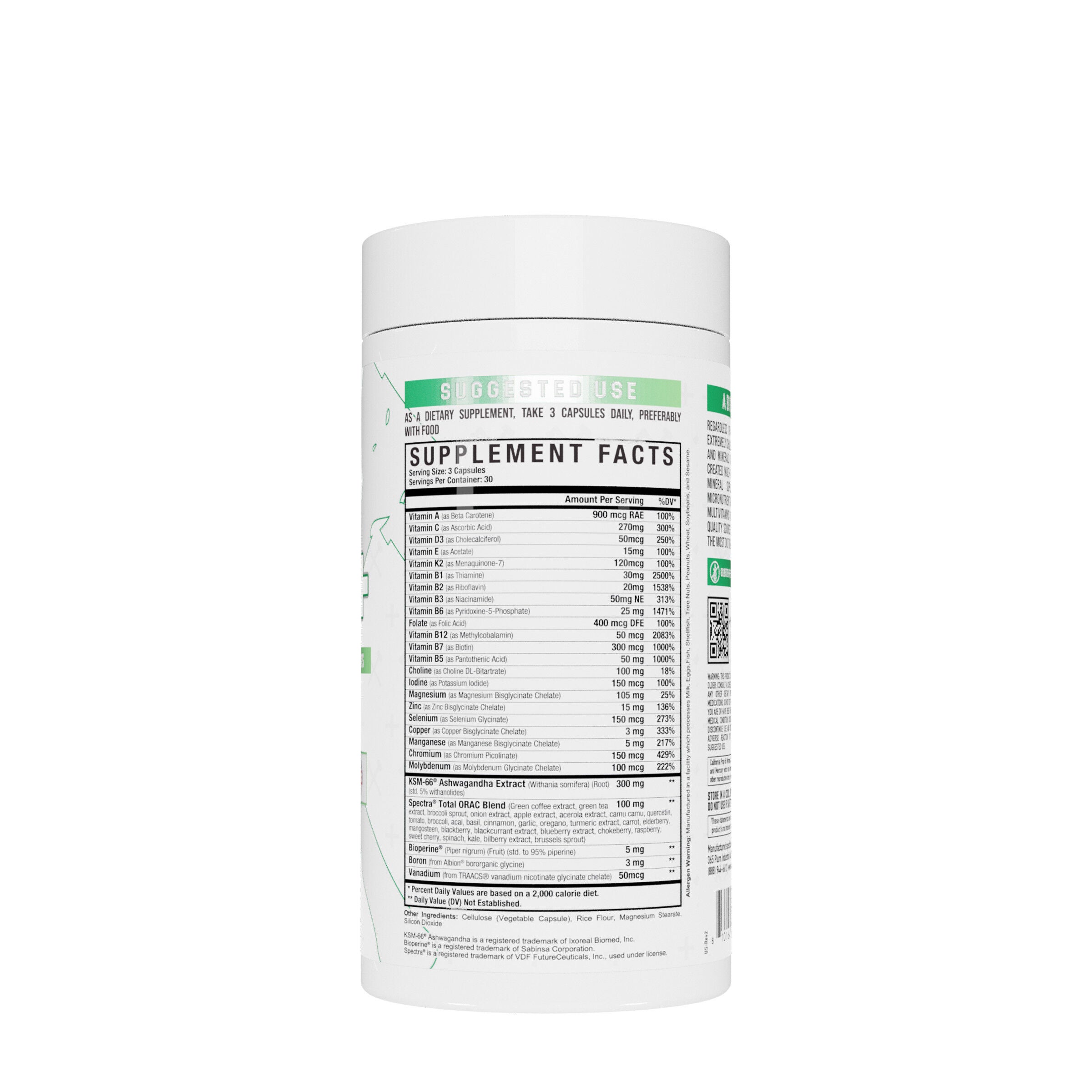 Multi+ - 90 Capsules (30 Servings)  | GNC