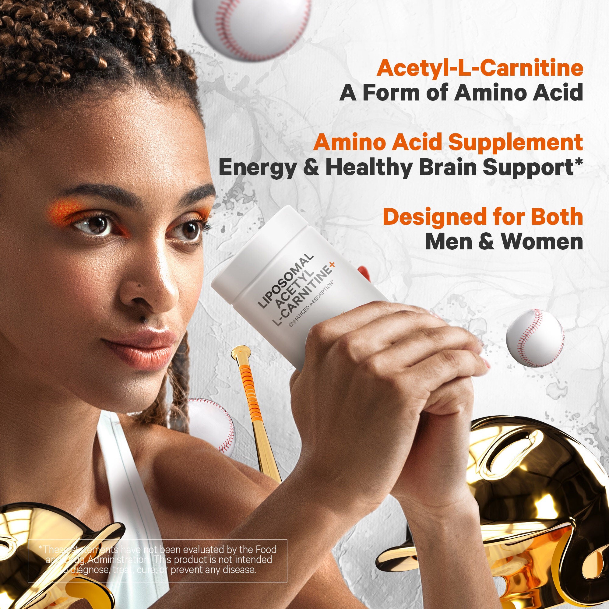 Liposomal Acetyl L-Carnitine+ - 90 Capsules (90 Servings)  | GNC