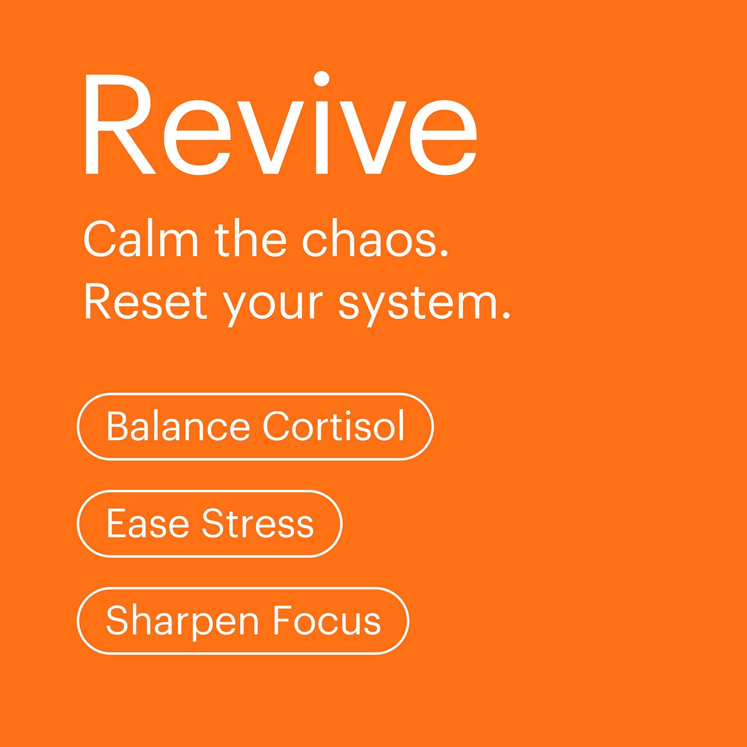 Revive Adrenal and Cortisol Support - 60 Capsules (30 Servings)  | GNC