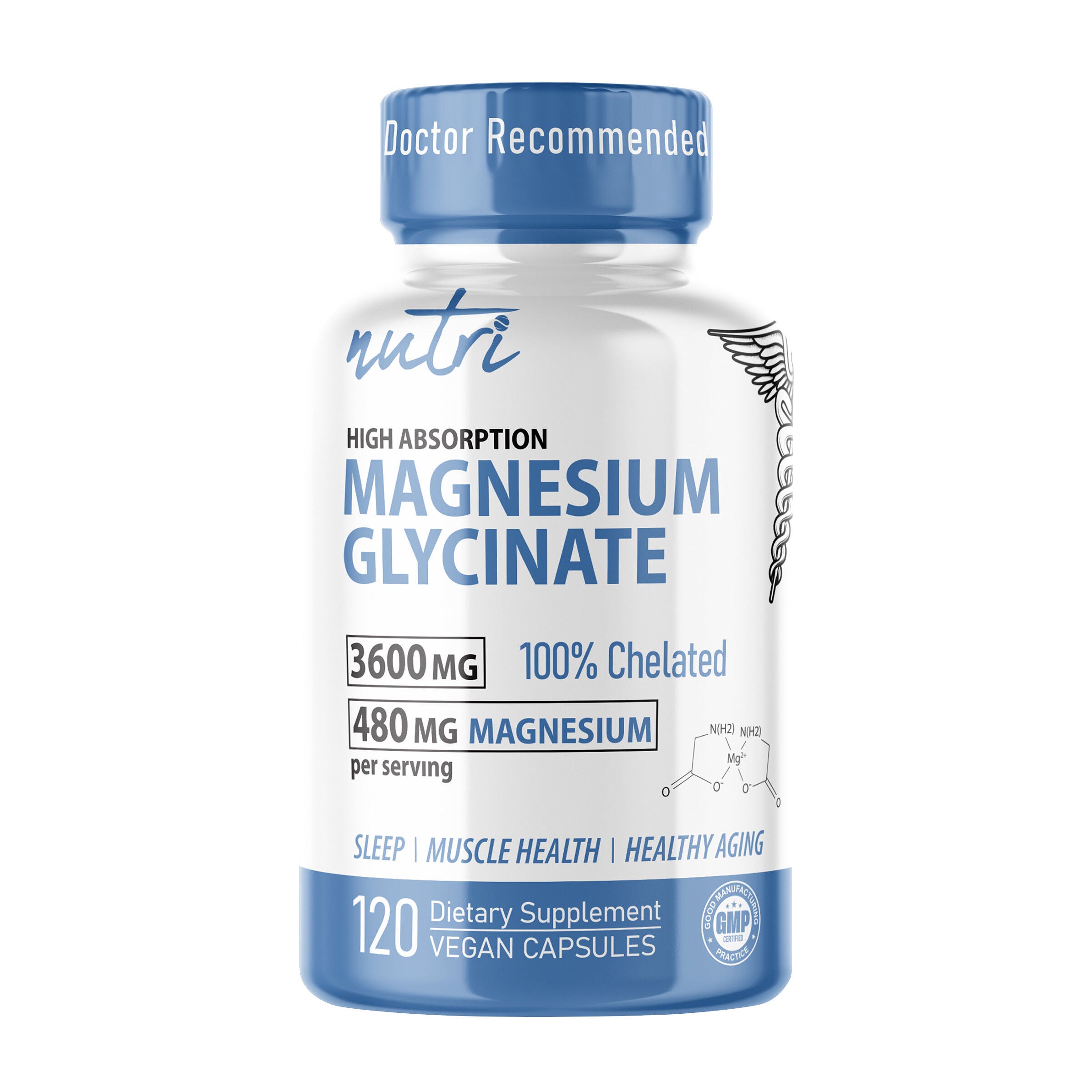 High Absorption Magnesium Glycinate (30 Servings)
