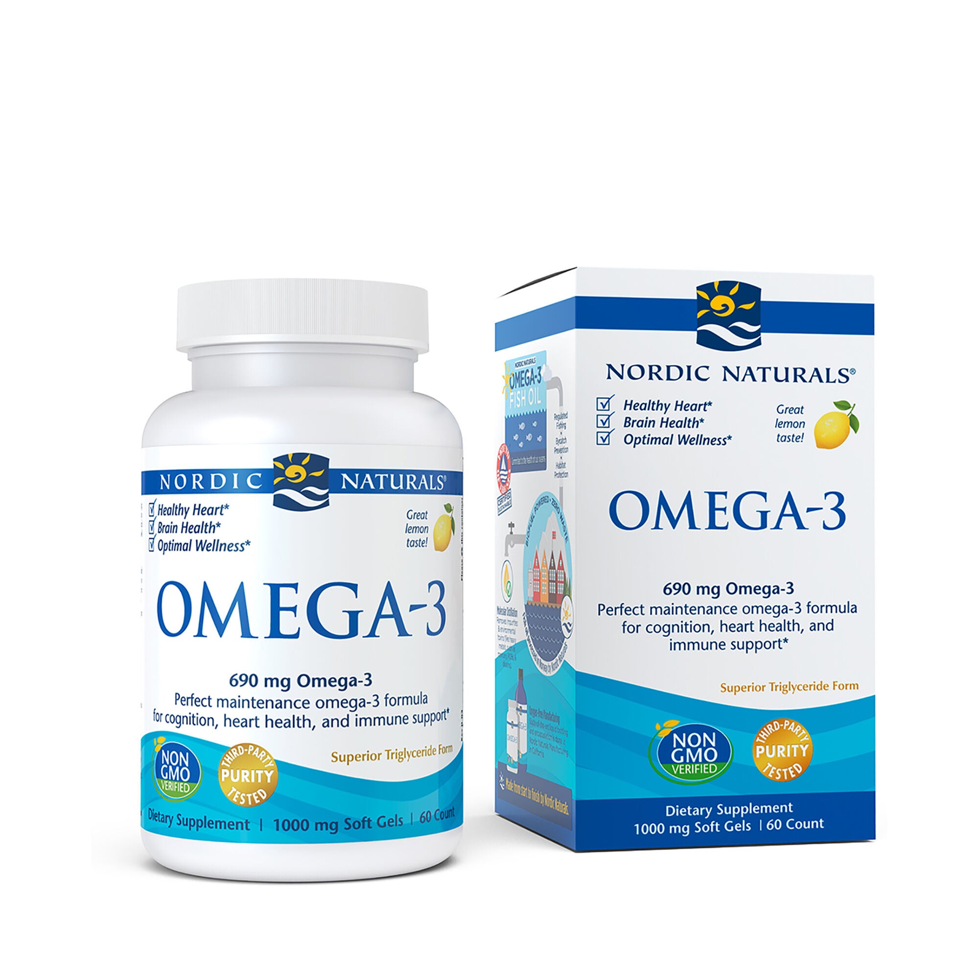 Solgar Double Strength Omega-3 700 mg - 60 Softgels - eVitamins.com