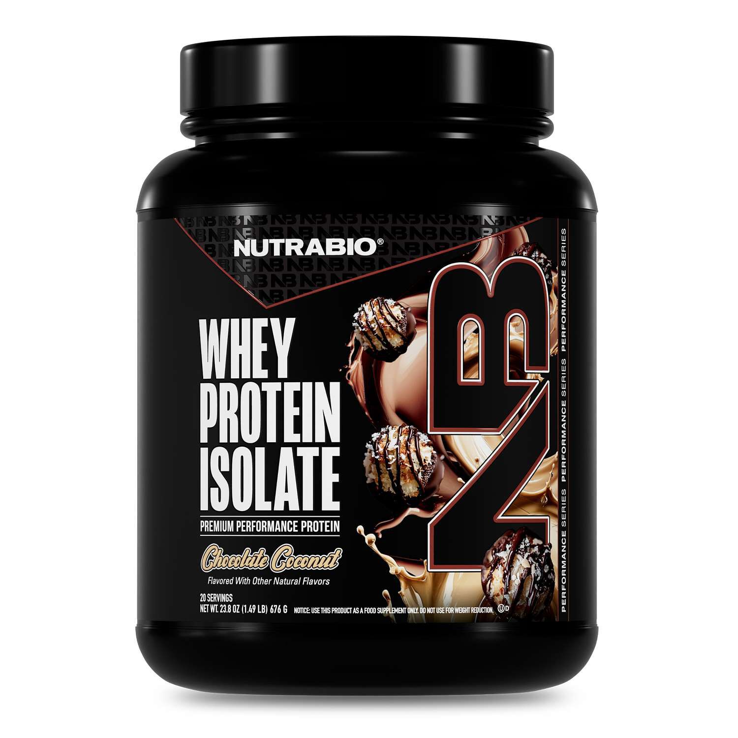 Whey Protein Isolate - Chocolate Coconut (20 Servings) | GNC