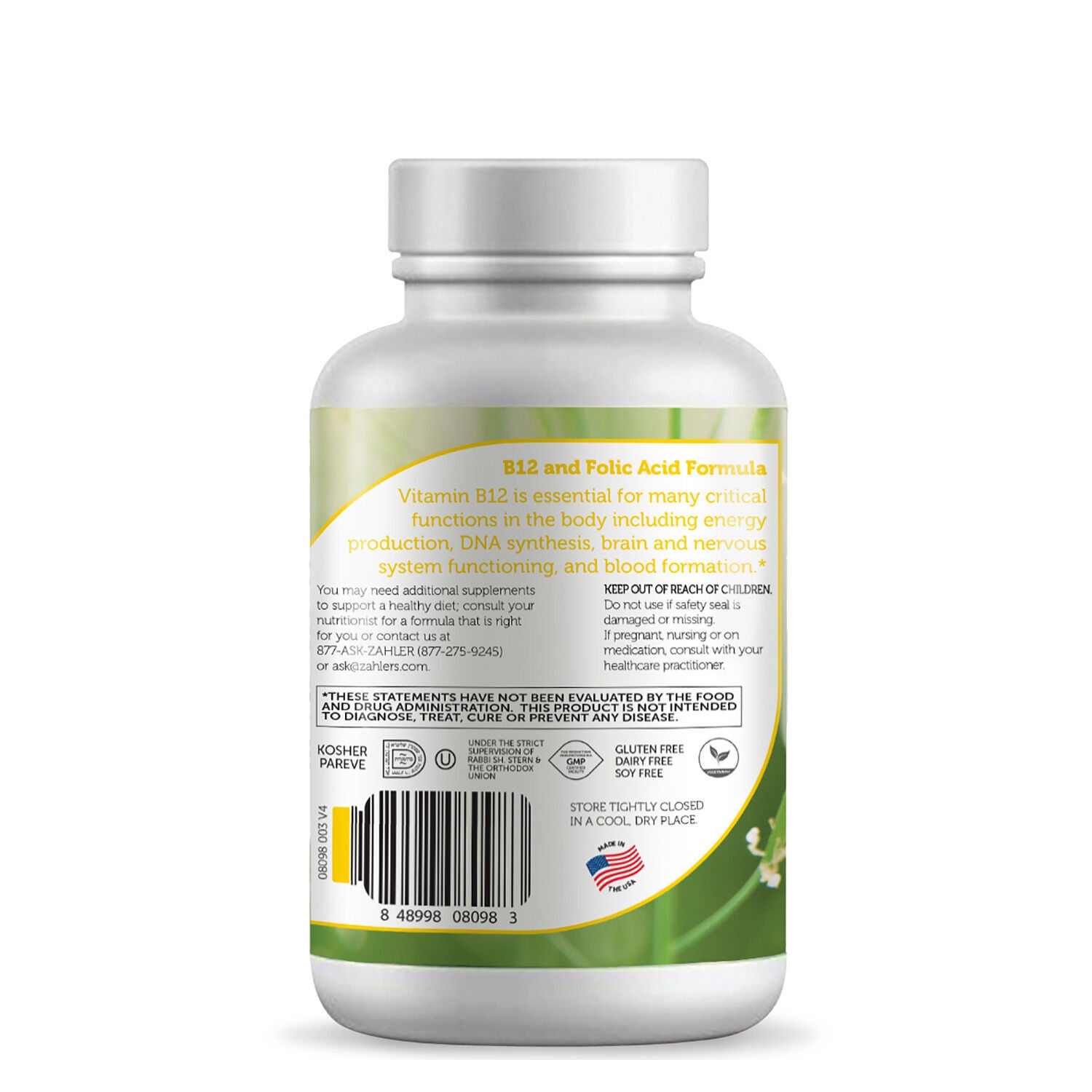 B12 Energizer&trade;* - Cherry - 90 Lozenges (90 Servings)  | GNC