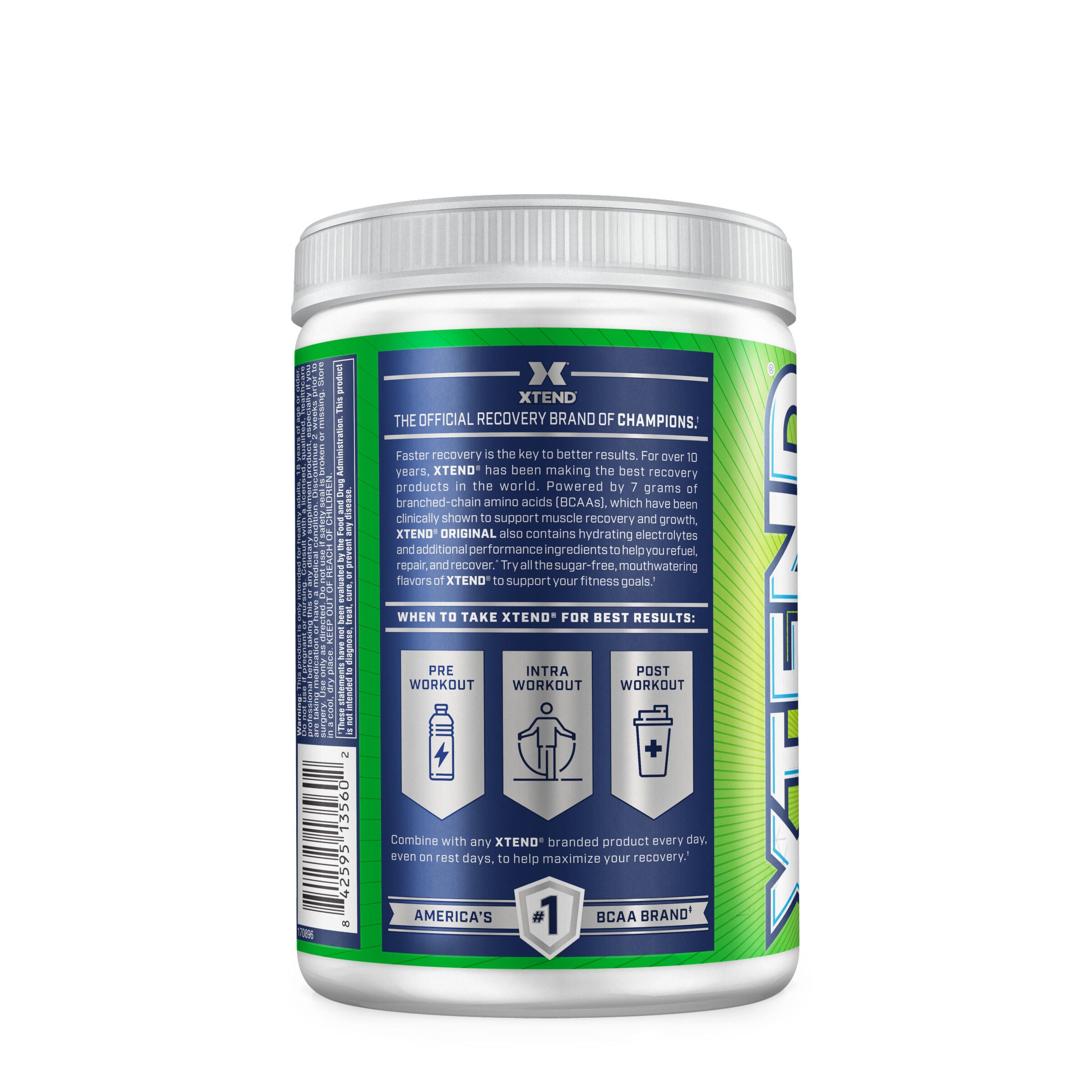 XTEND® - Original BCAA - Air Heads Xtremes Rainbow Berry (30