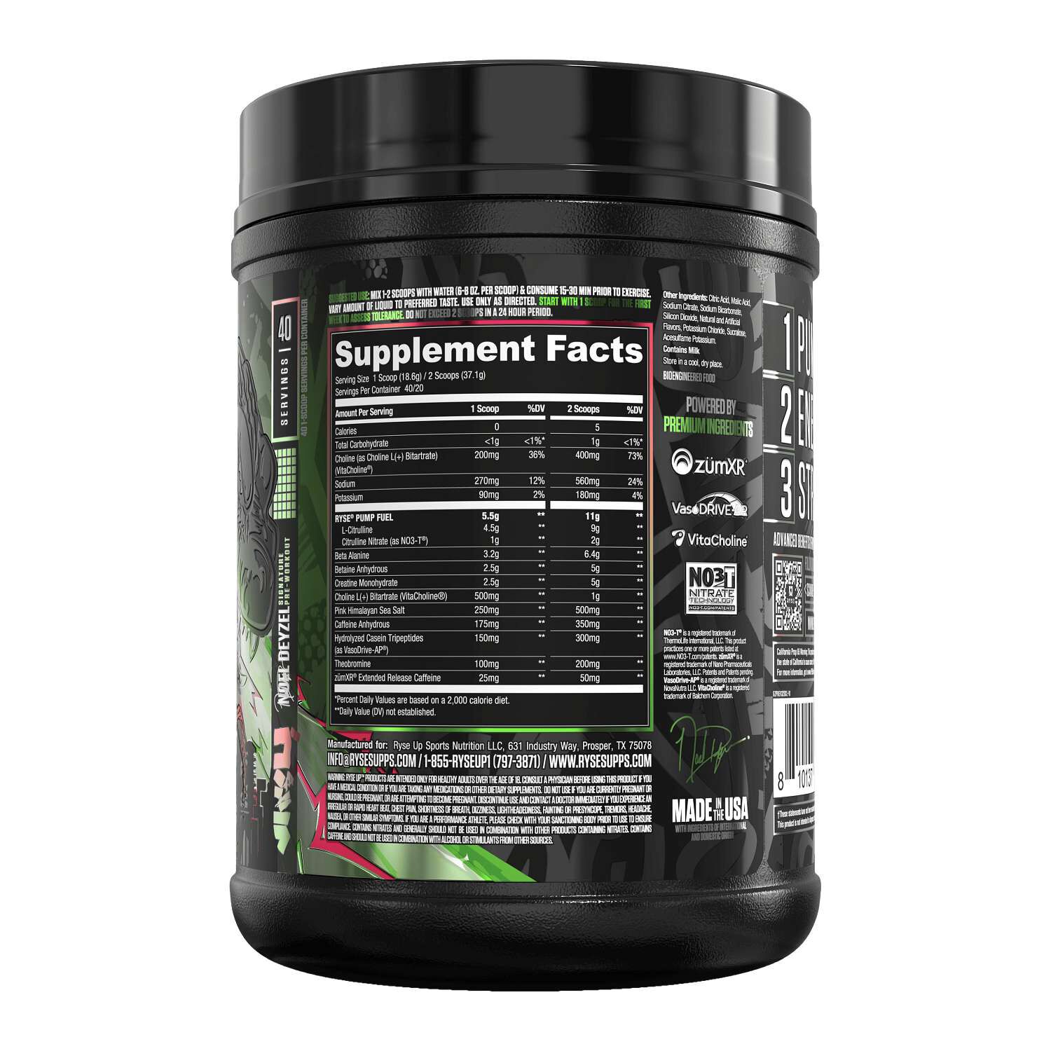 Godzilla Pre-Workout - Cherry Limeade (40 Servings)