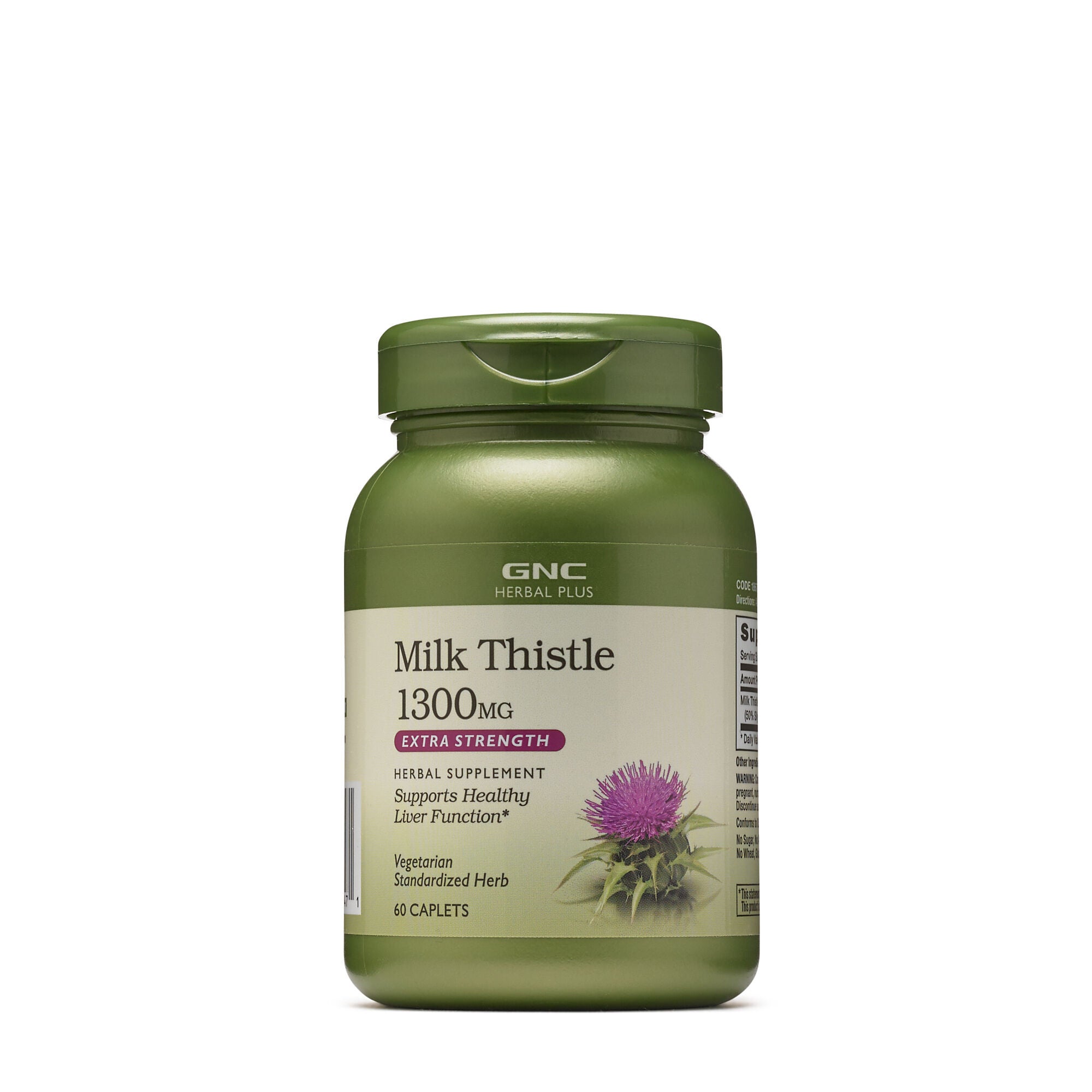 Milk Thistle 1300 MG | GNC Milk Thistle 1300 MG | GNC