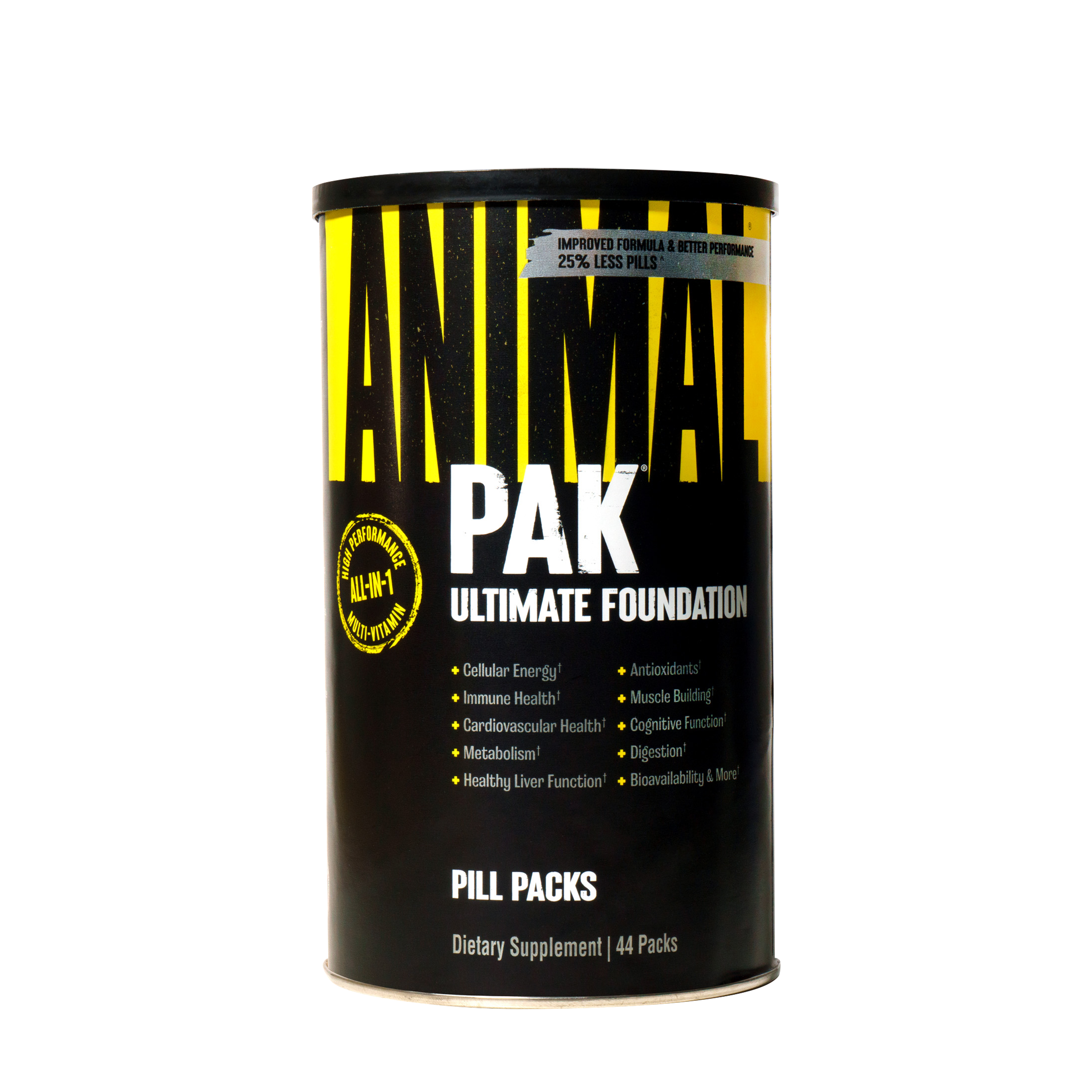 Animal Pak Ultimate Foundation Pill Packs - 44 Packs &#40;22 Servings&#41;  | GNC