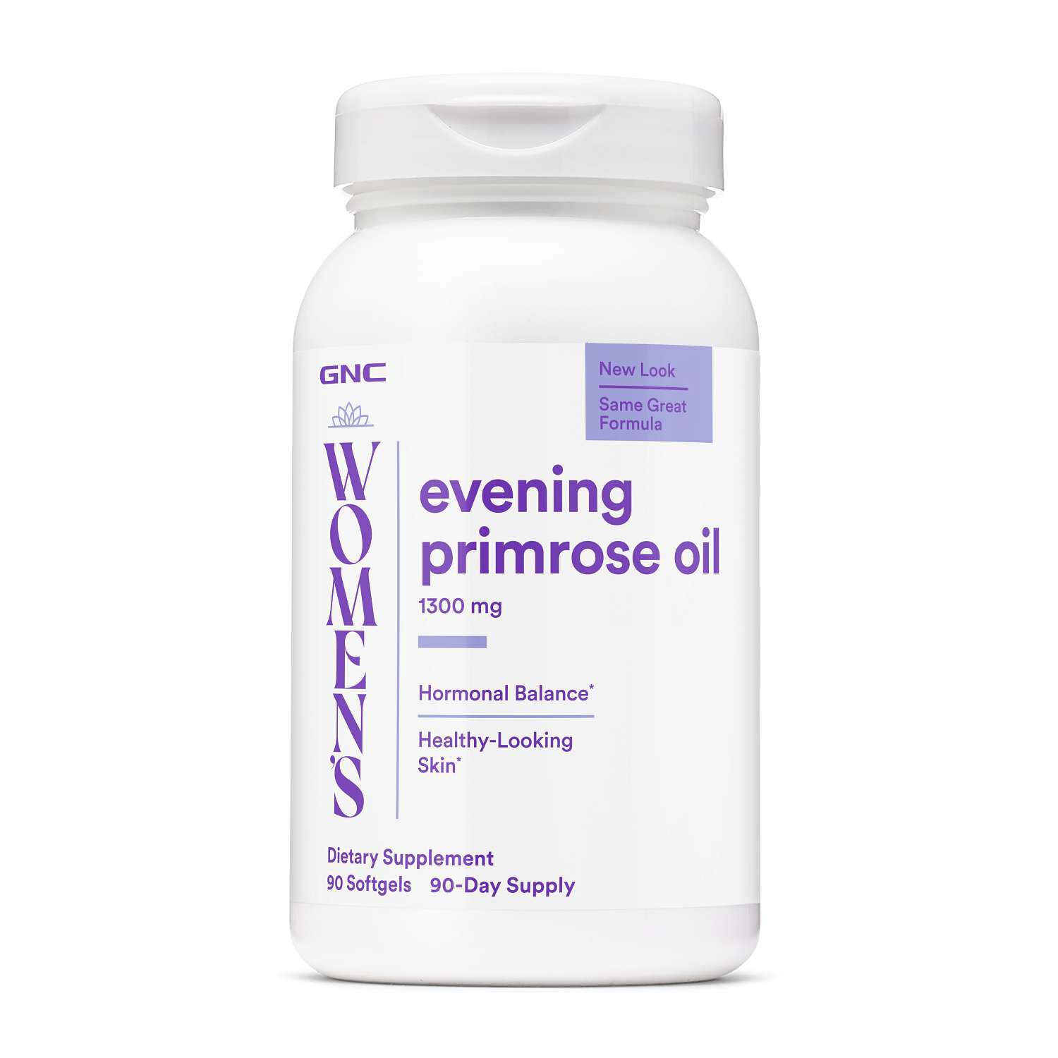 Evening Primrose Oil 1300mg - 90 Softgels (90 Servings)  | GNC