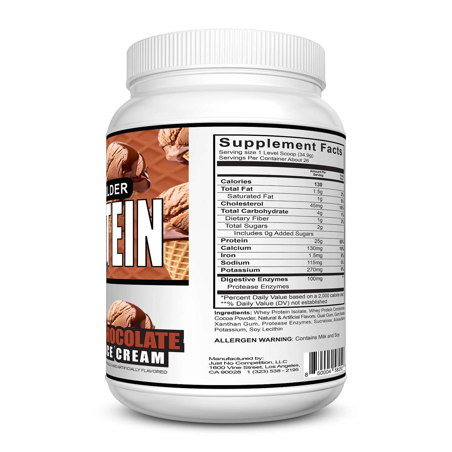 Power Protein 100% Whey - Chocolate Ice Cream (26 Servings)  | GNC