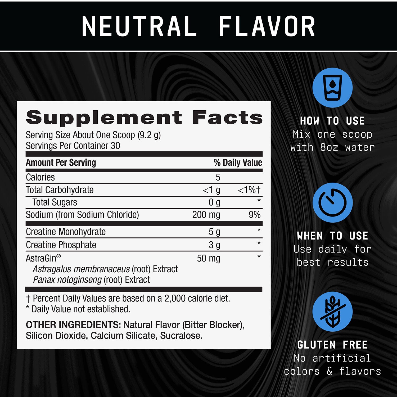 Creatine Monophate - Unflavored (30 Servings)