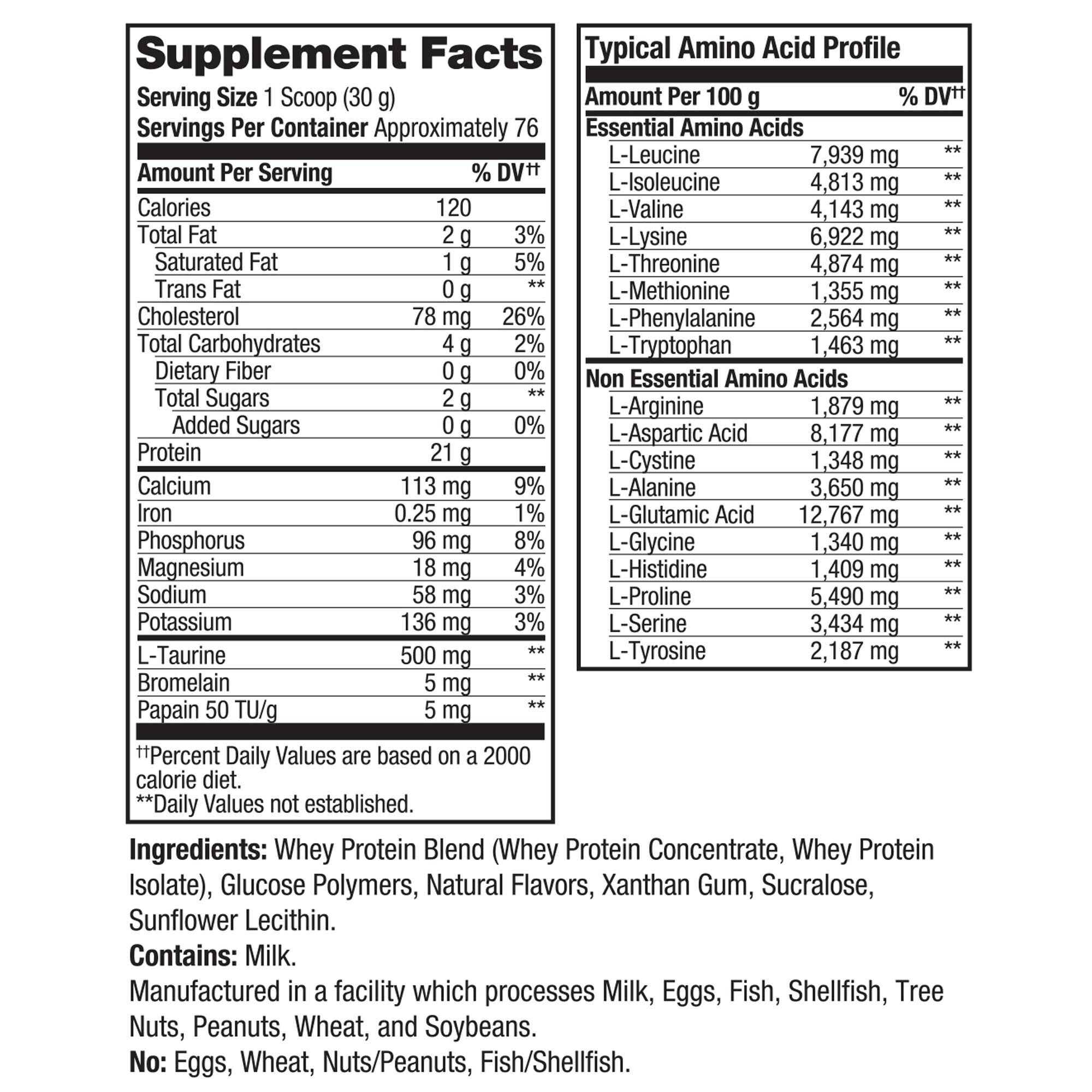 Advanced Essential Whey - Vanilla Donut (76 Servings)  | GNC