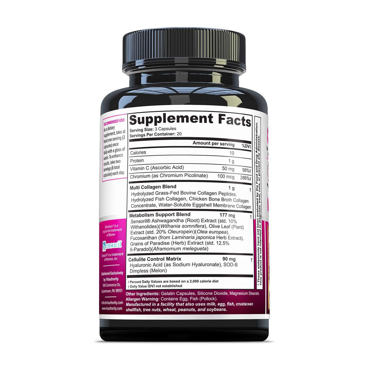 Multi Collagen Burn - 60 Capsules (20 Servings)