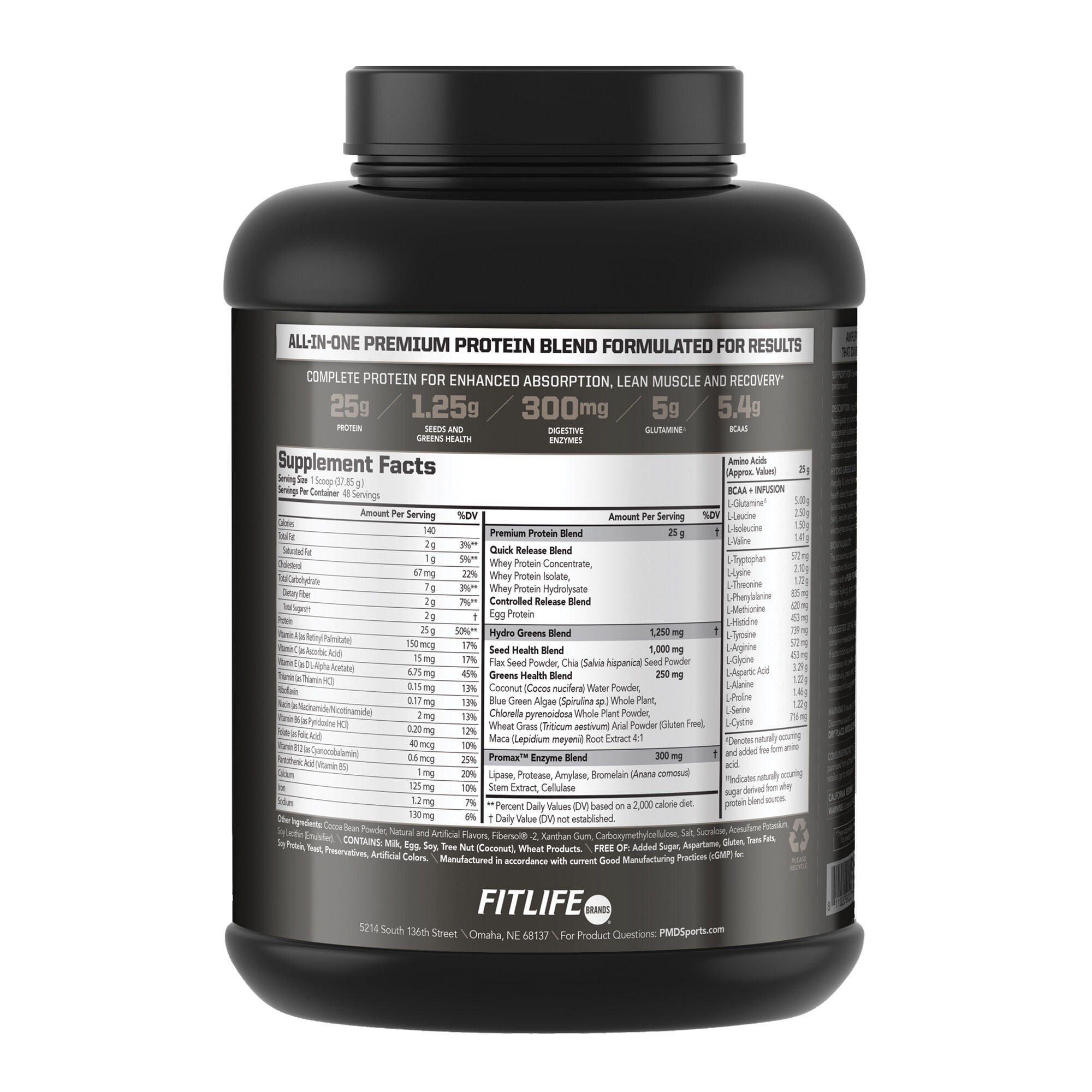 Amplify XL&reg; - Double Chocolate Explosion (48 Servings) Double Chocolate Explosion | GNC