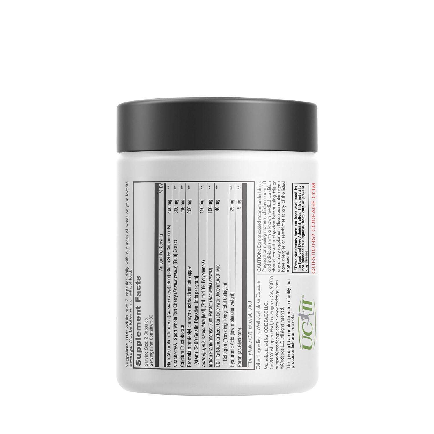 Supreme Joint Health UC-II&reg; Collagen &amp; VitaCherry&reg; - 60 Capsules (30 Servings)  | GNC