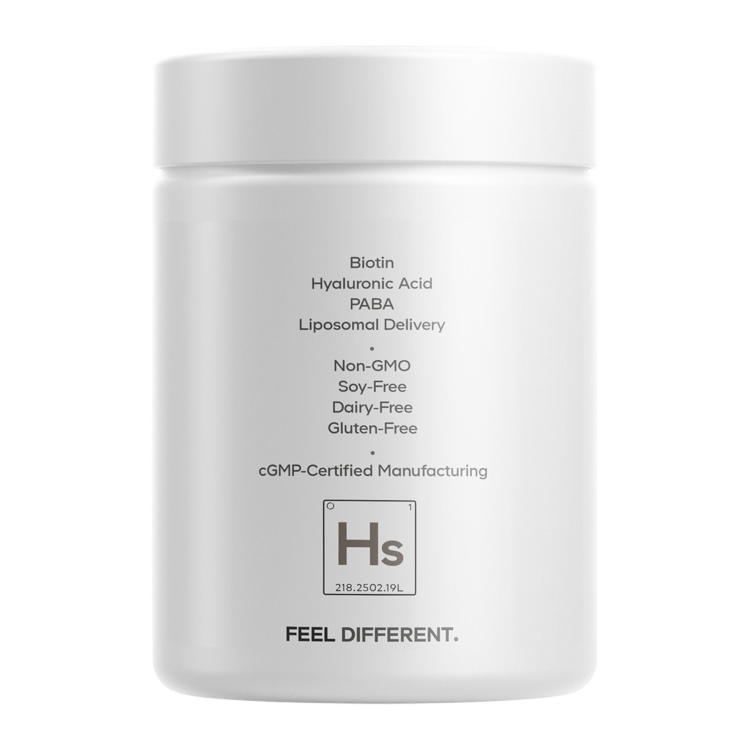 Hair Skin Nails Vitamins - Platinum - 60 Vegetable Capsules (30 Servings)  | GNC