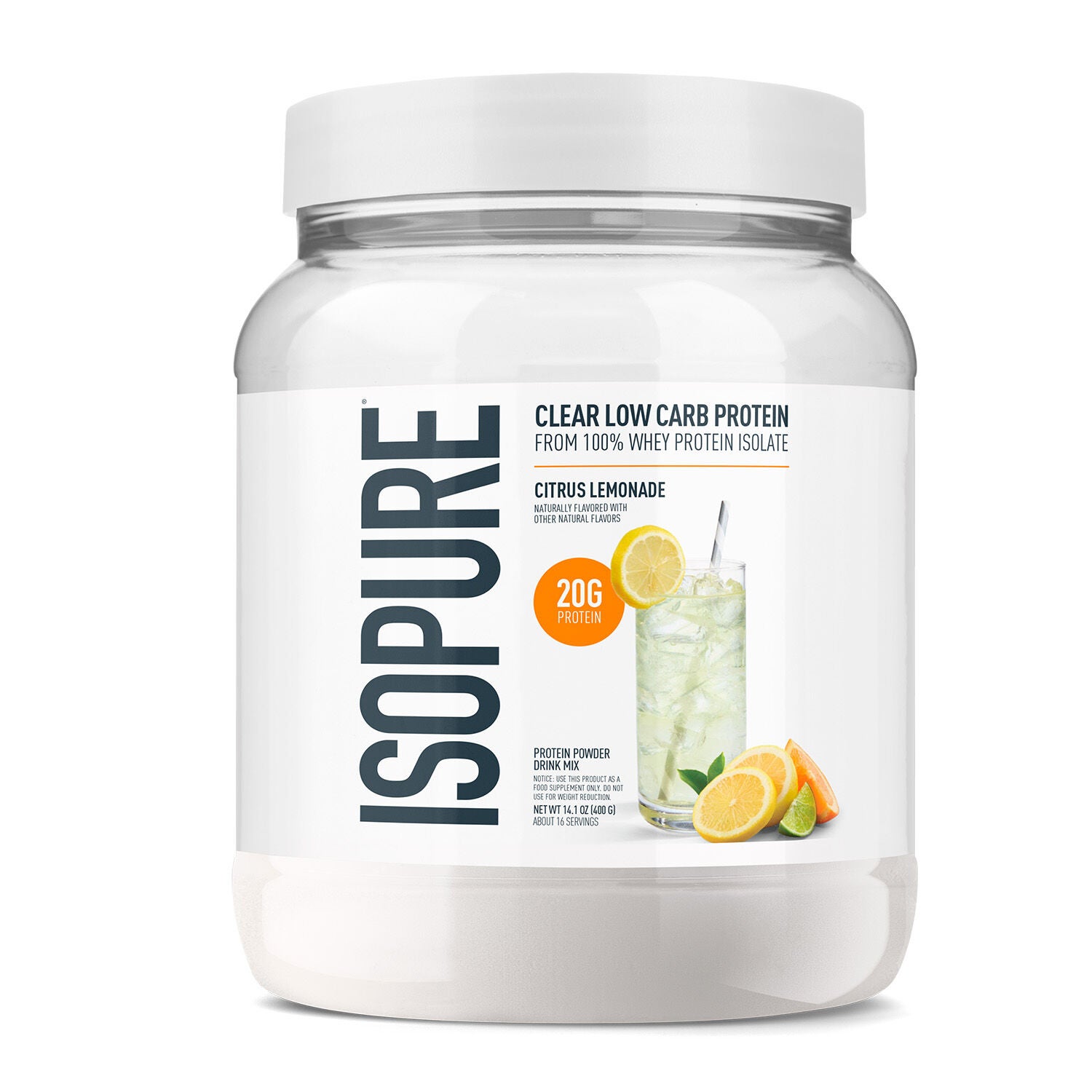 Clear Protein Powder - Citrus Lemonade (16 Servings) Citrus Lemonade | GNC