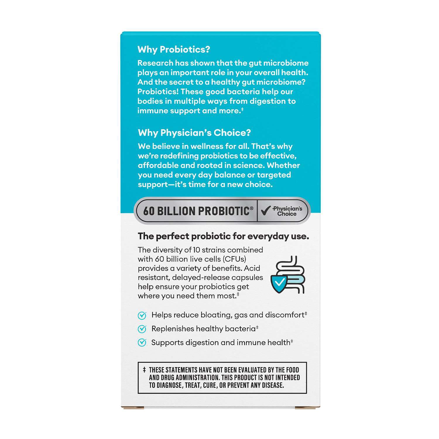 60 Billion Probiotic - 30 Capsules (30 Servings)  | GNC