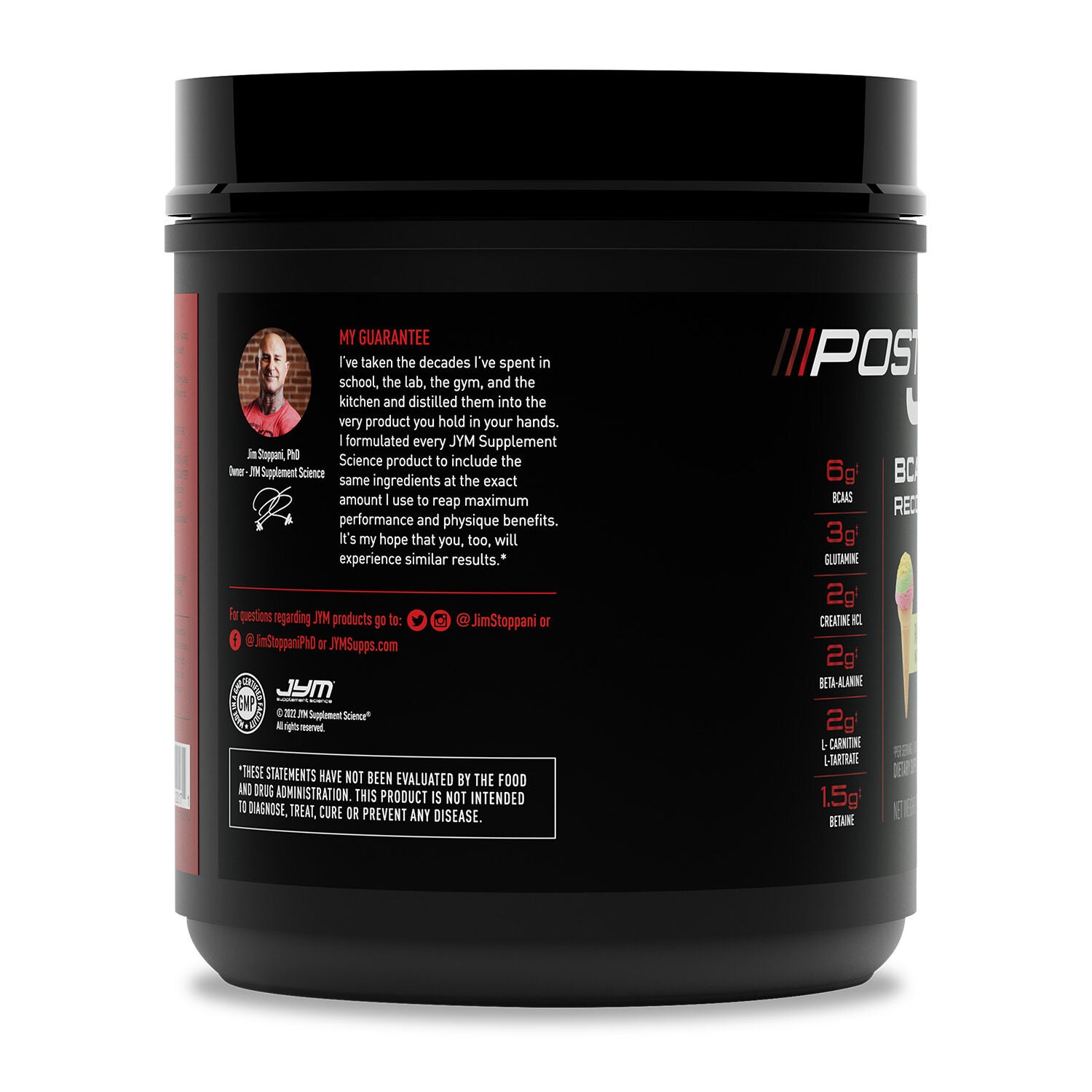 Jym® Post Jym Active - Rainbow Sherbet | GNC