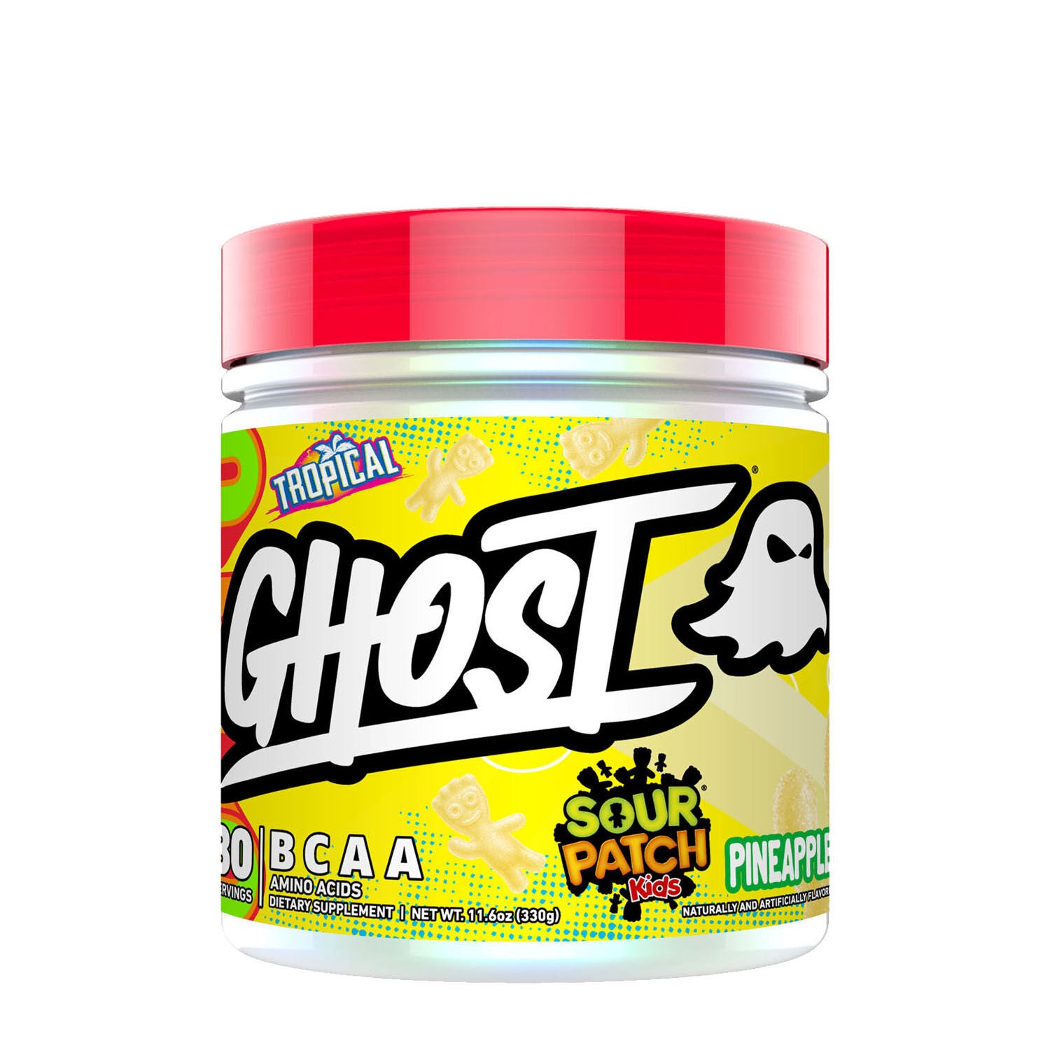GHOST BCAA Sour Patch Pineapple