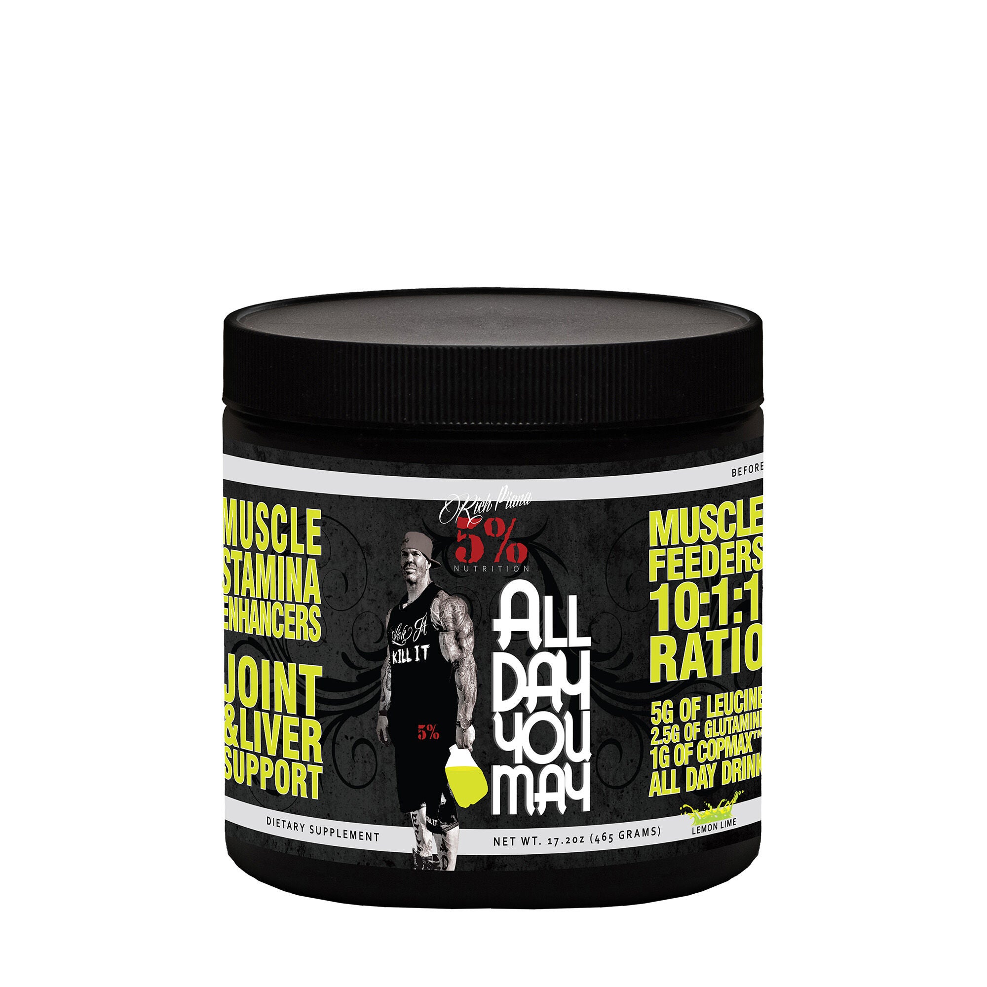 5 Nutrition All Day You May Lemon Lime Gnc