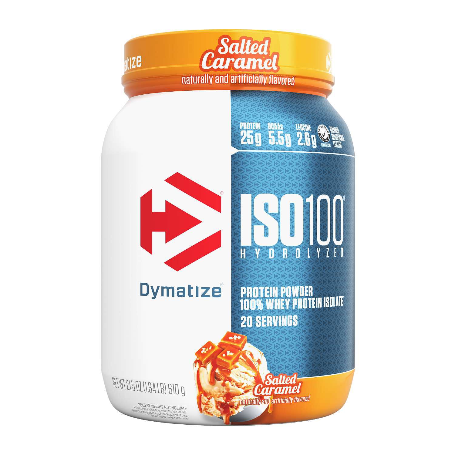 ISO100 Hydrolyzed - Salted Caramel (20 Servings) Salted Caramel | GNC