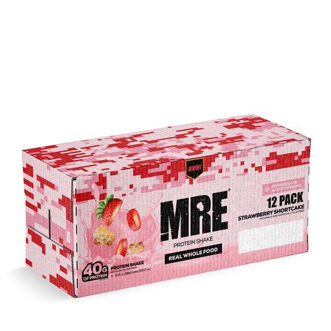 MRE Protein Shake Real WholeFood with 40 gr. of Protein - Milk Chocolate  (12 Drinks) by RedCon1 at the Vitamin Shoppe