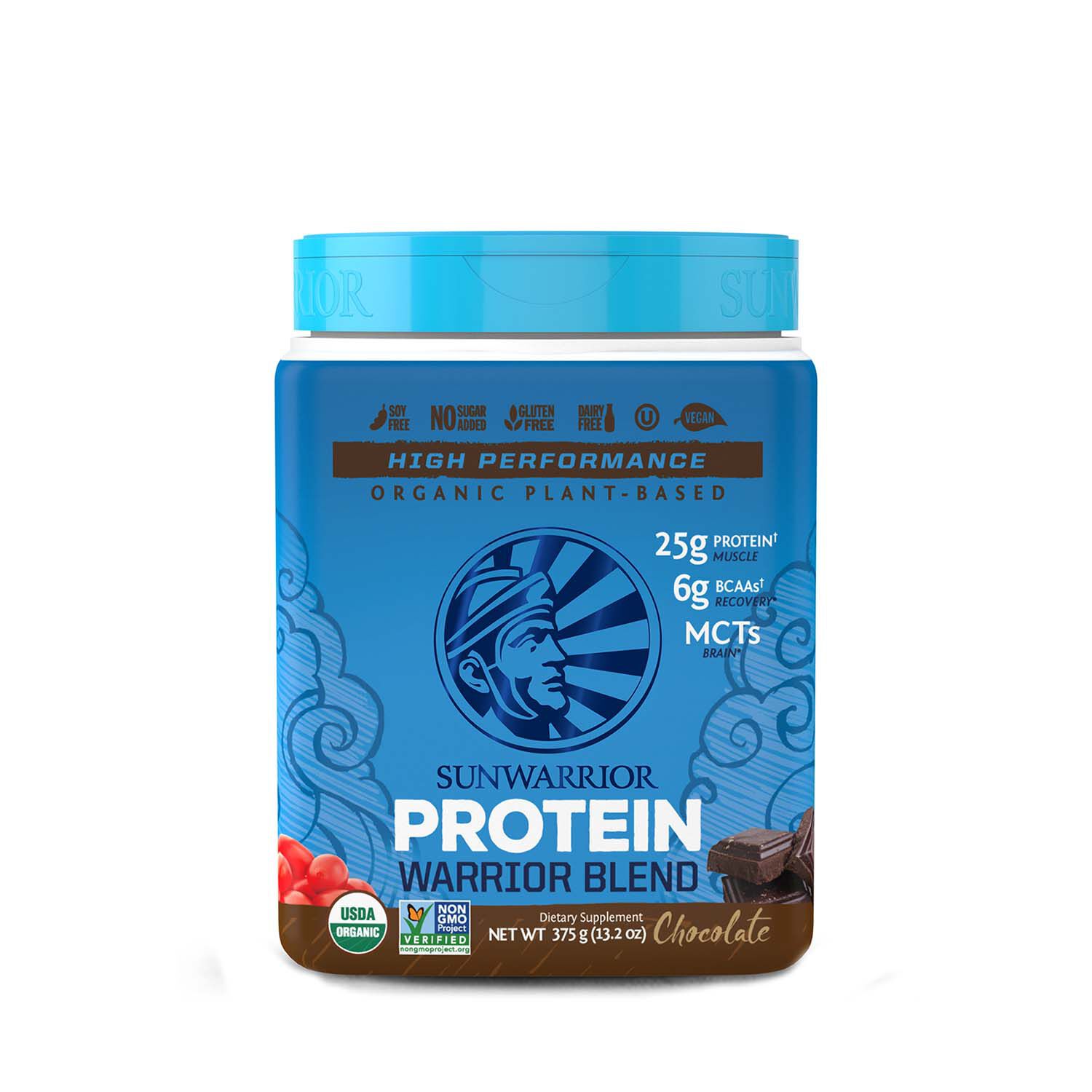 Sunwarrior Plant Based Organic Protein Chocolate Gnc