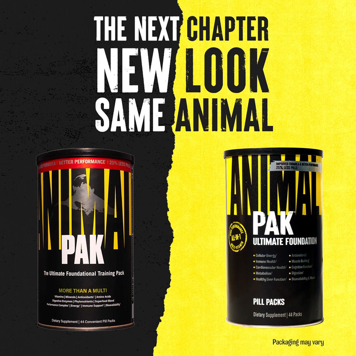 Animal Pak Ultimate Foundation Pill Packs - 44 Packs &#40;22 Servings&#41;  | GNC