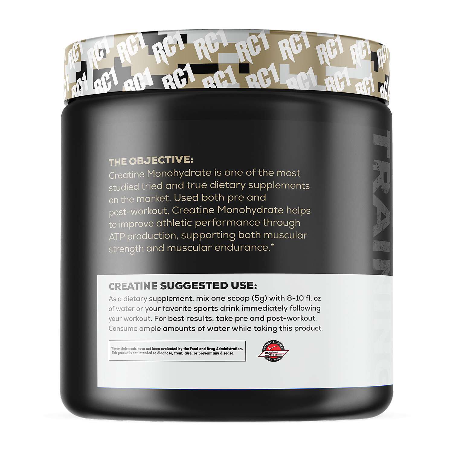 Basic Training Creatine Monohydrate Muscle Recovery- 60 Servings