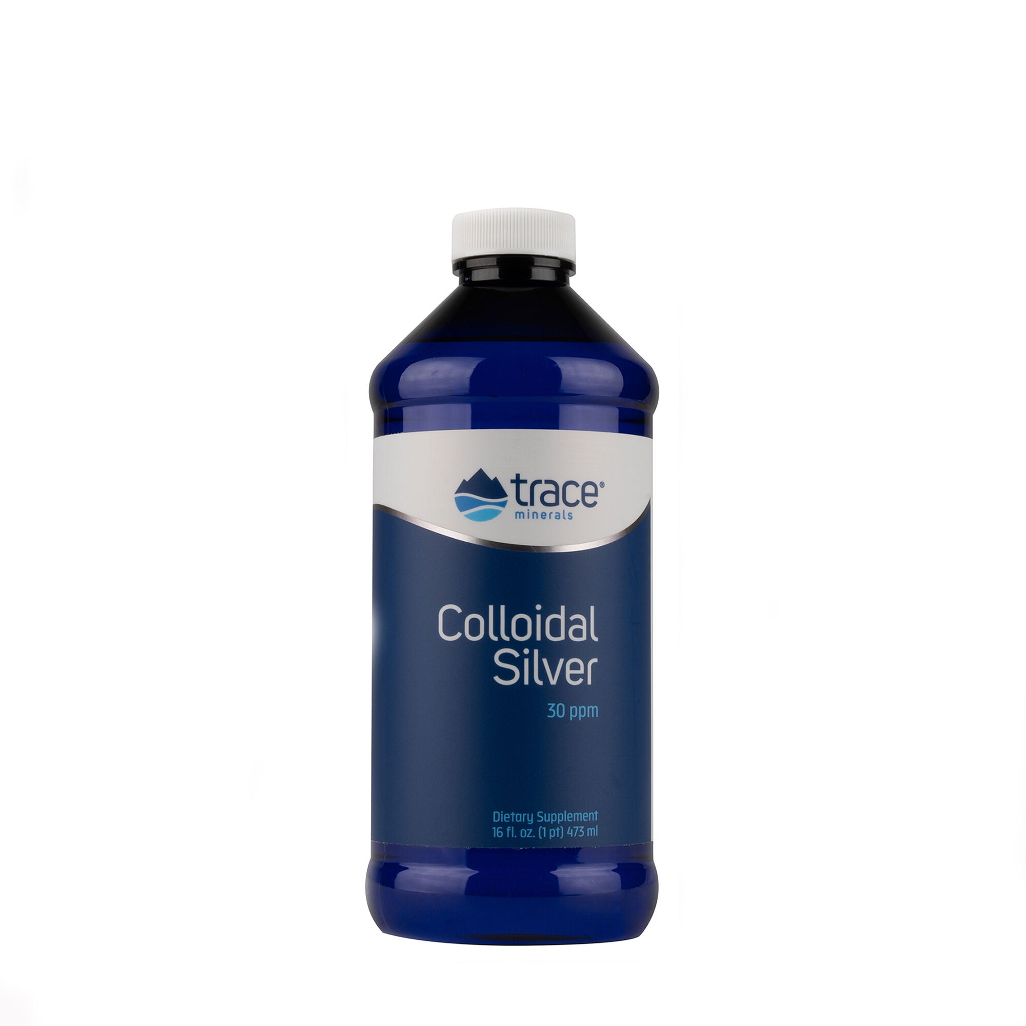 Trace Minerals Colloidal Silver 30 Ppm Gnc