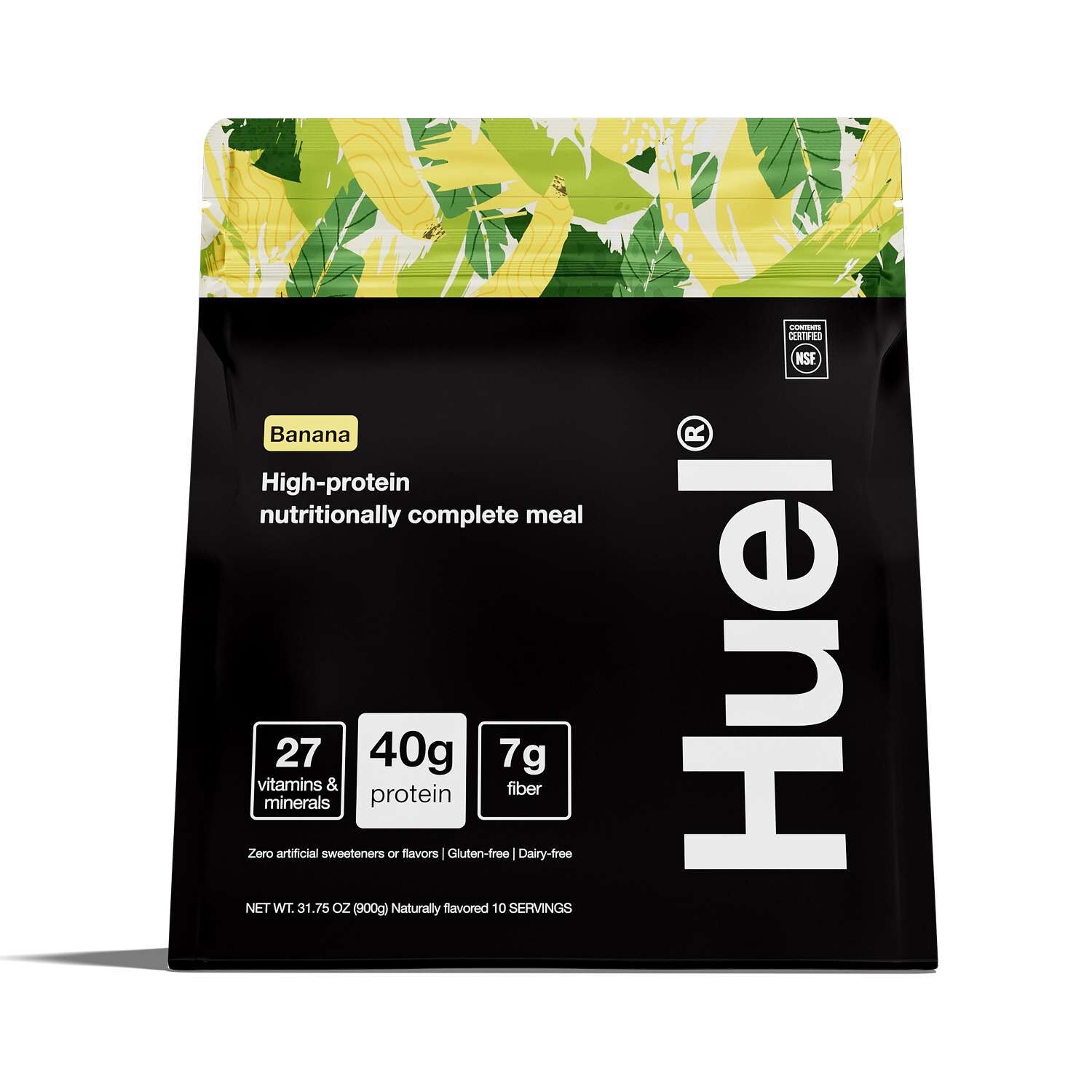 Black Edition: High-Protein Meal Powder - Banana (10 Servings)