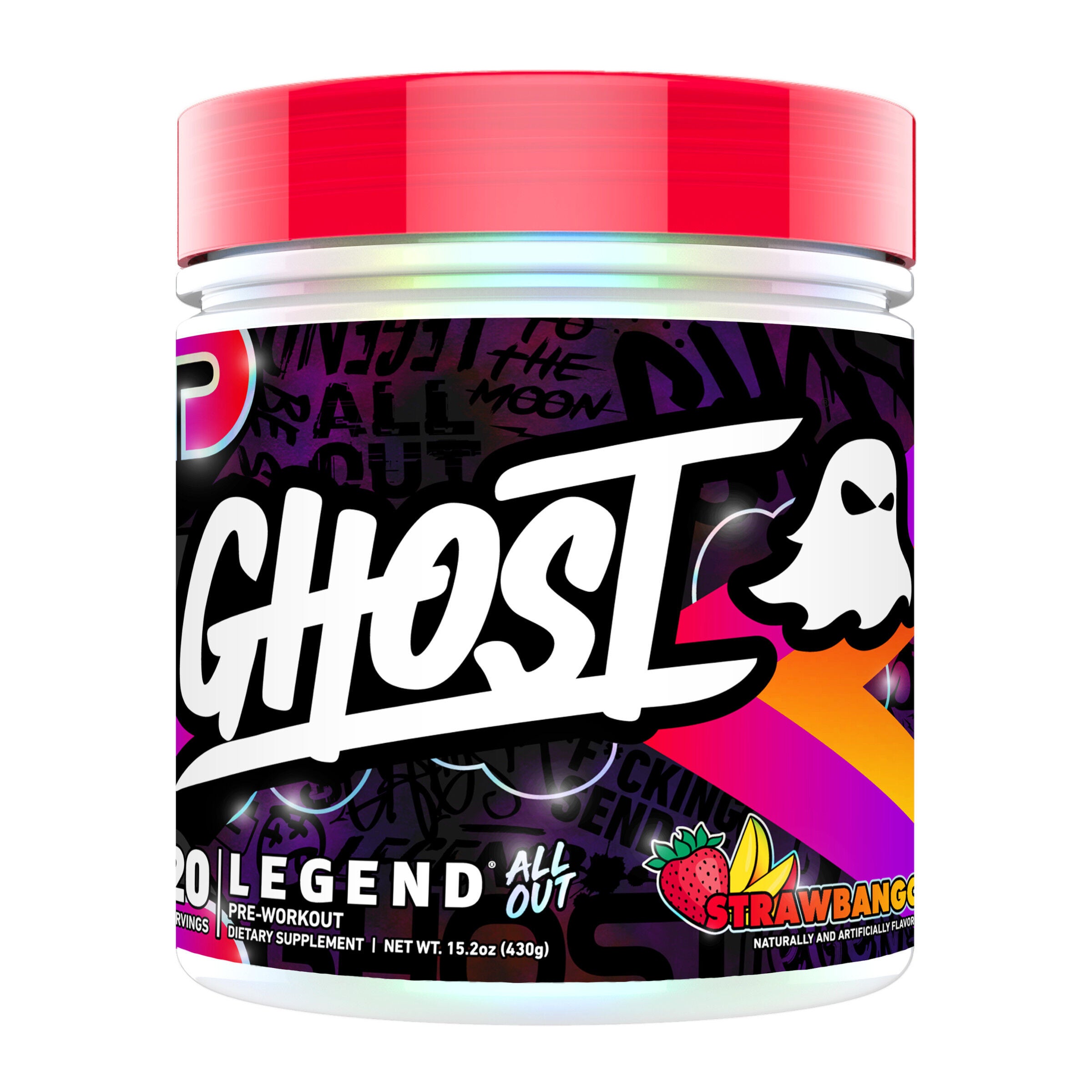 GHOST® - LEGEND® ALL OUT V2 Pre-Workout - Orange Cream (20