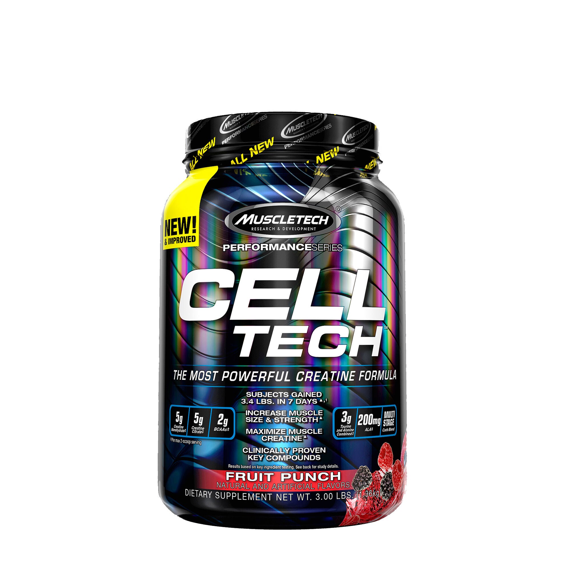 Muscletech Cell Tech Fruit Punch Gnc