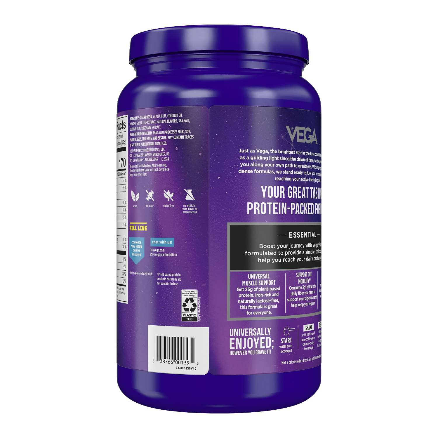 Essential Protein - Creamy Vanilla (20 Servings)  | GNC