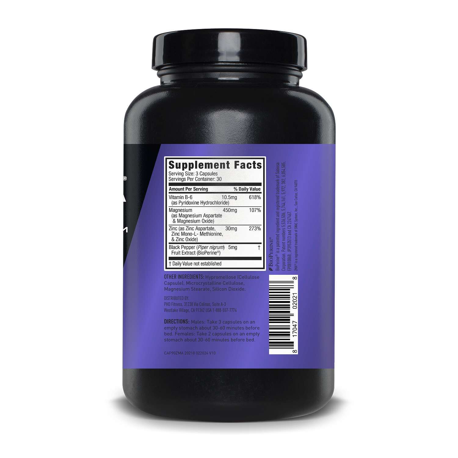 ZMA&reg; - 90 Capsules (30 Servings)