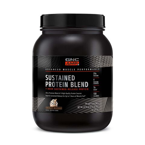 Sustained Protein Blend - Chocolate Milkshake &#40;28 Servings&#41; Chocolate Milkshake | GNC